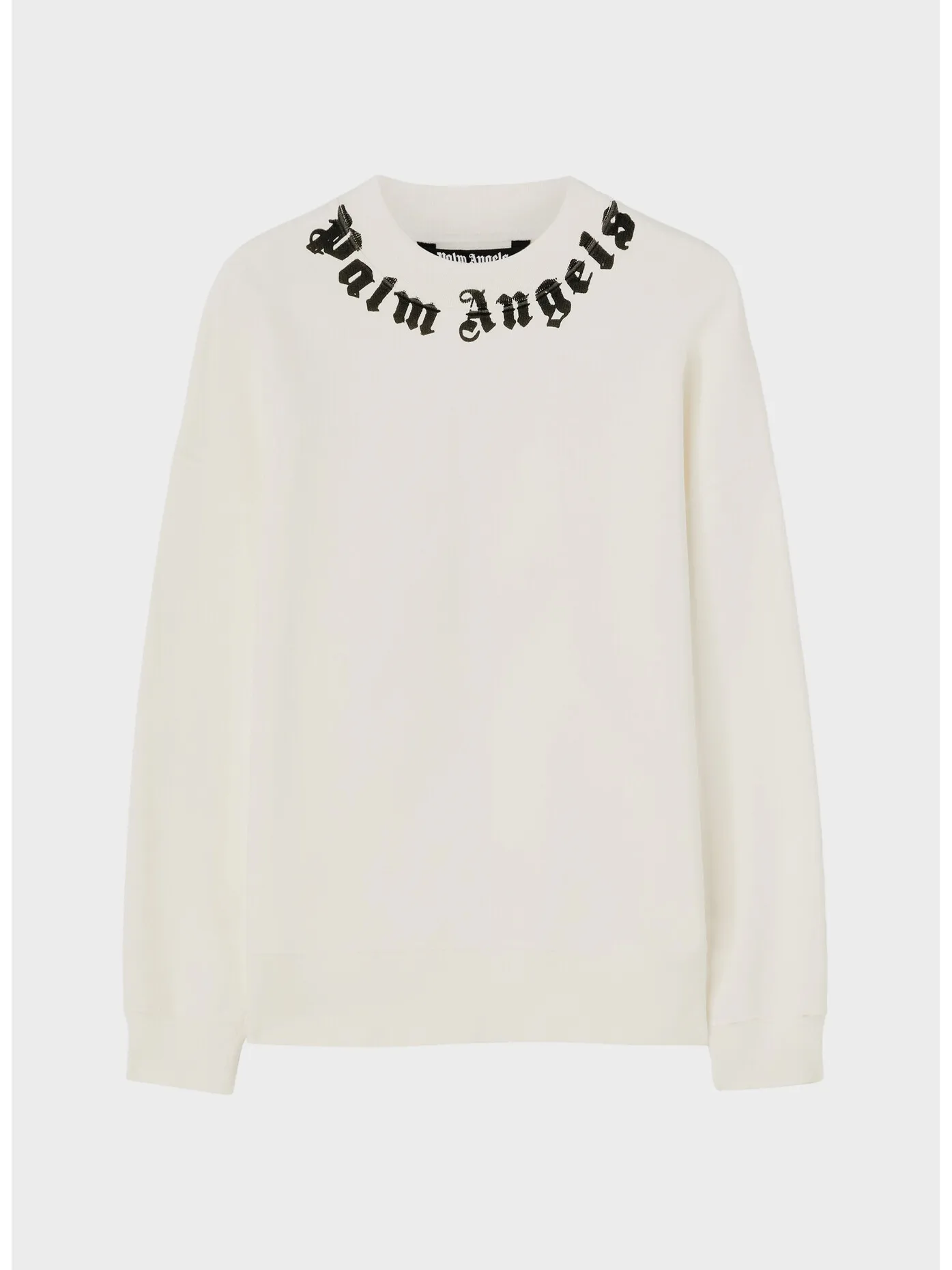     -PALM ANGELS    -FELPA GIROCOLLO NECK LOGO-