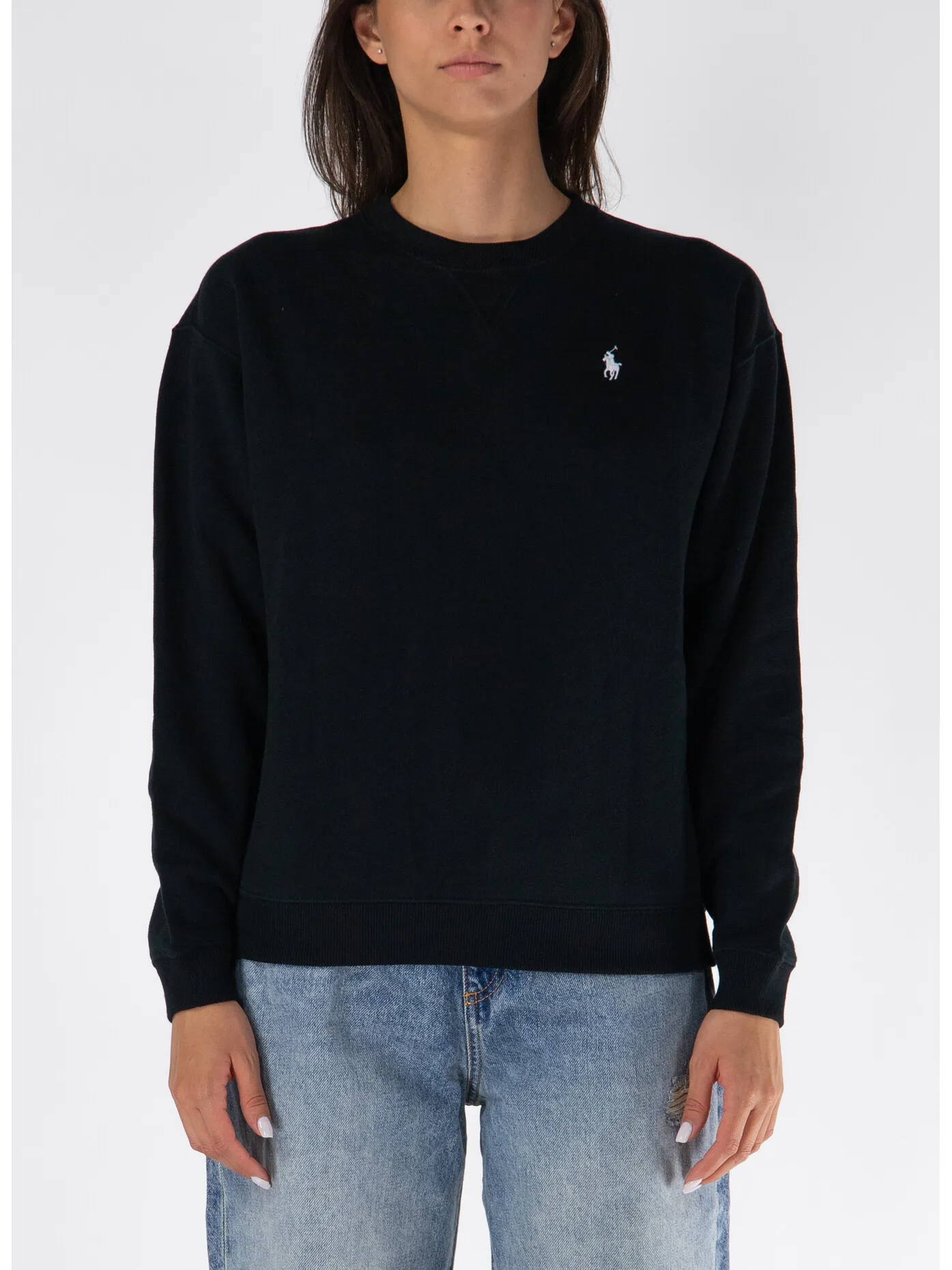     -POLO RALPH LAUREN    -FELPA GIROCOLLO CON LOGO-