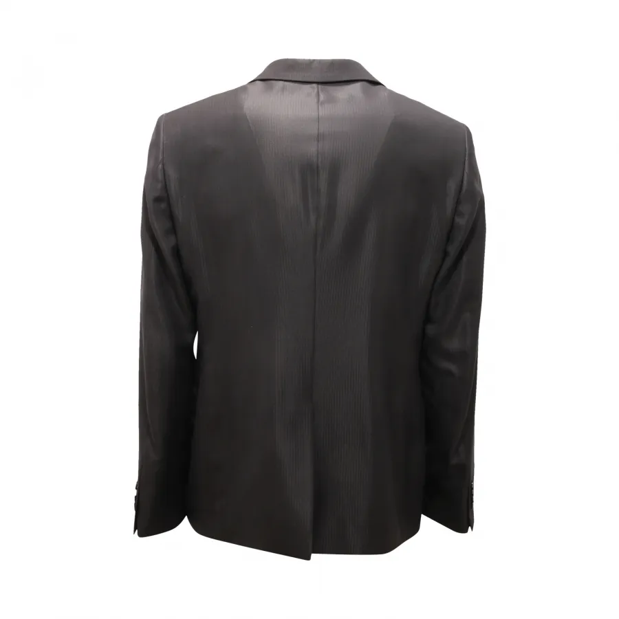 0861AZ ABITO UOMO BORDONI MAN SUIT DROP 7R BLACK