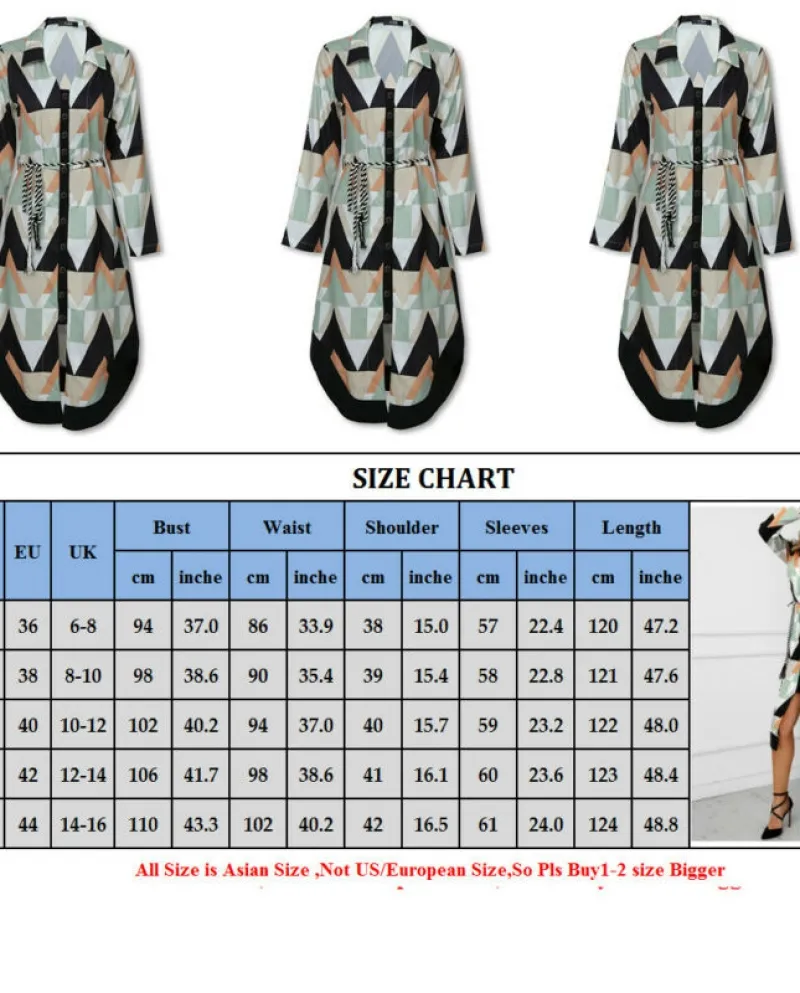 Abito estivo donna Boho manica lunga scollo a V casual tunica abito longuette Eve