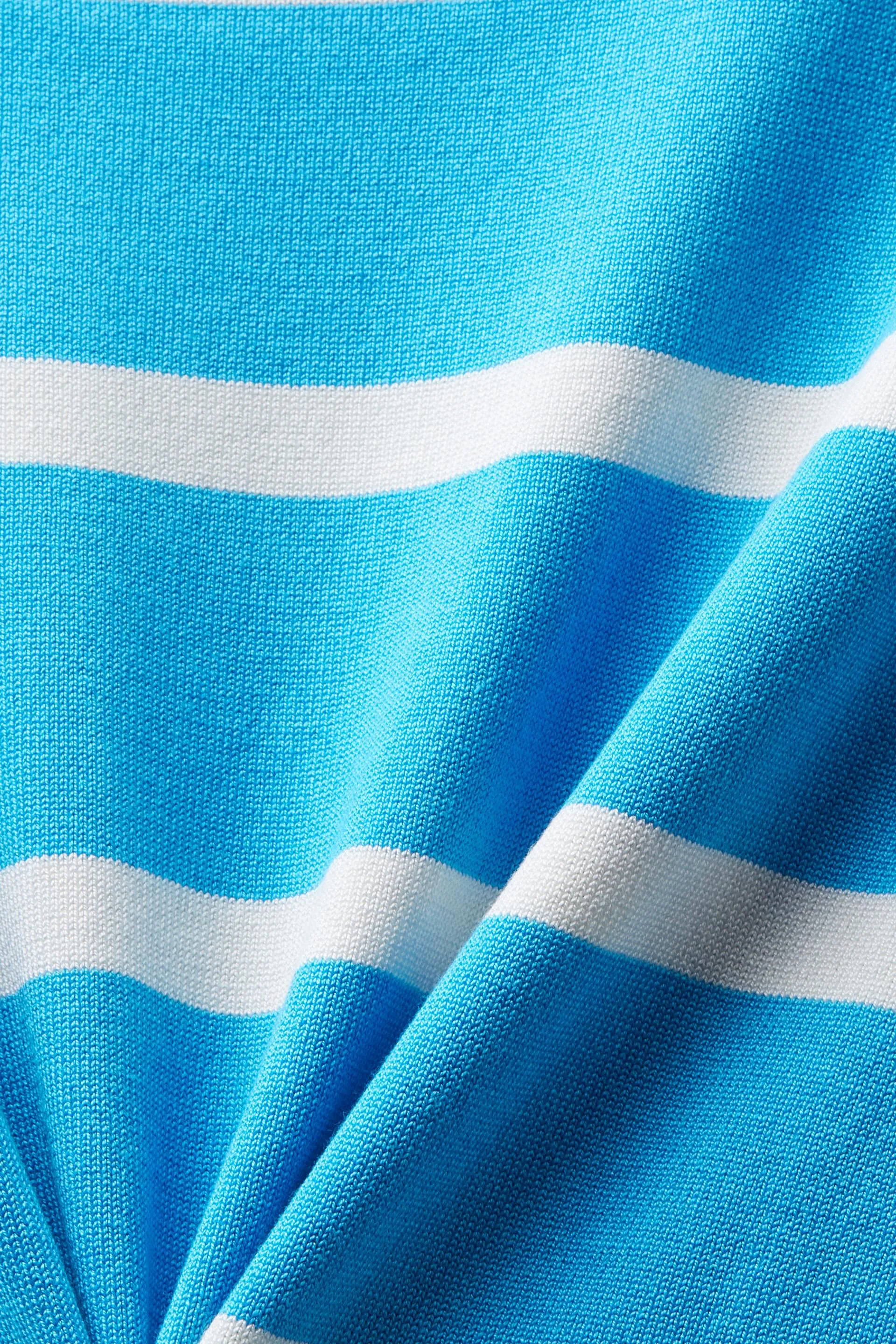 Abito oversize in maglia a righe