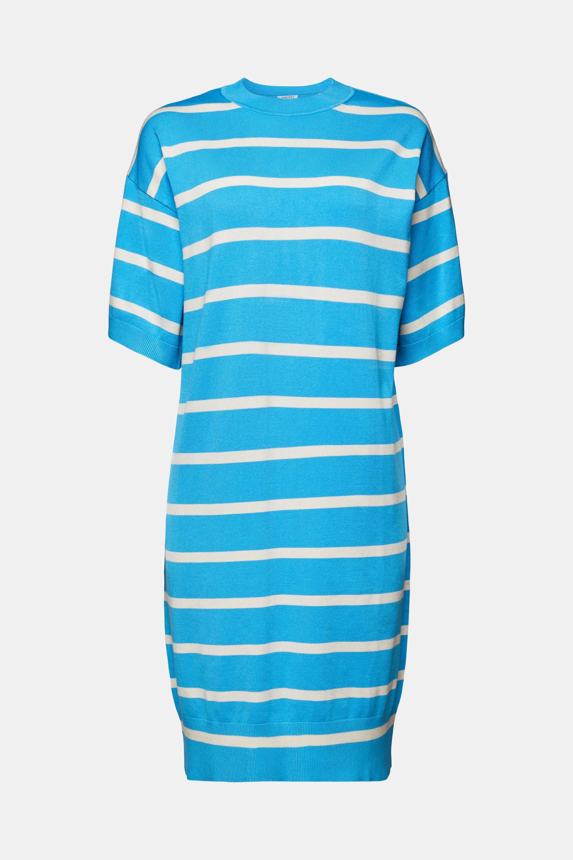 Abito oversize in maglia a righe