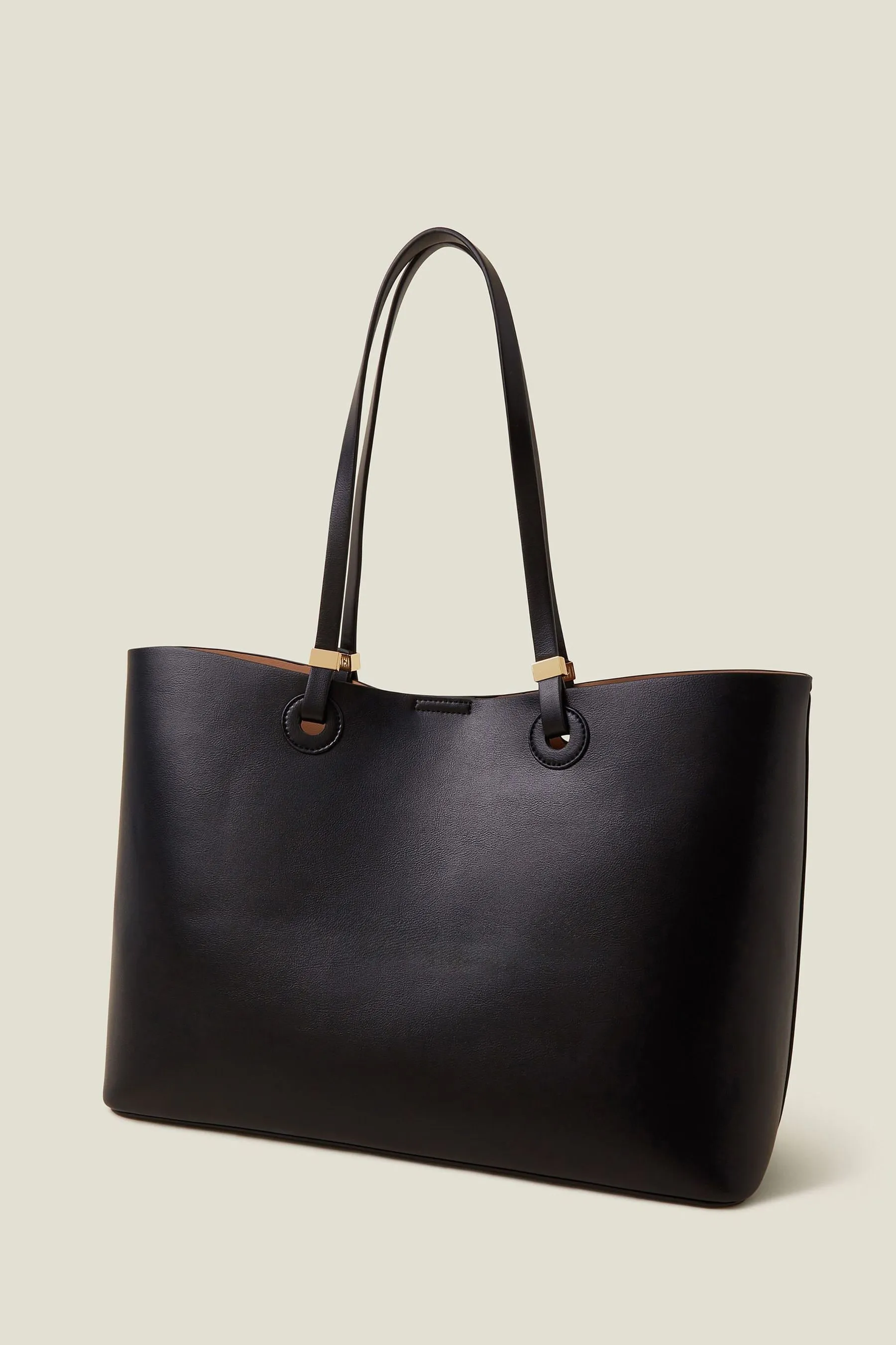 Accessorize - Borsa tote con dettagli in metallo