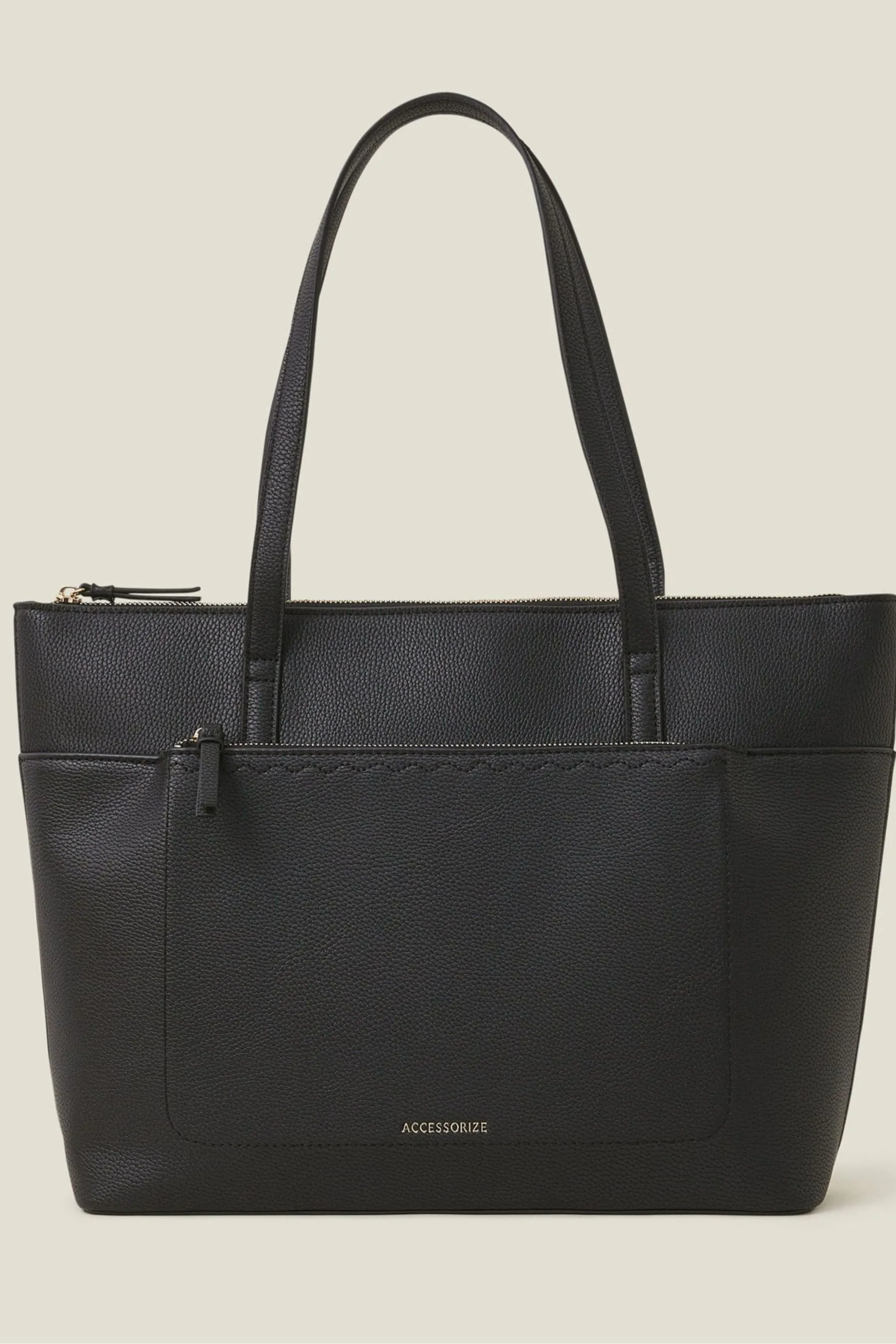 Accessorize - Borsa tote con tasca frontale