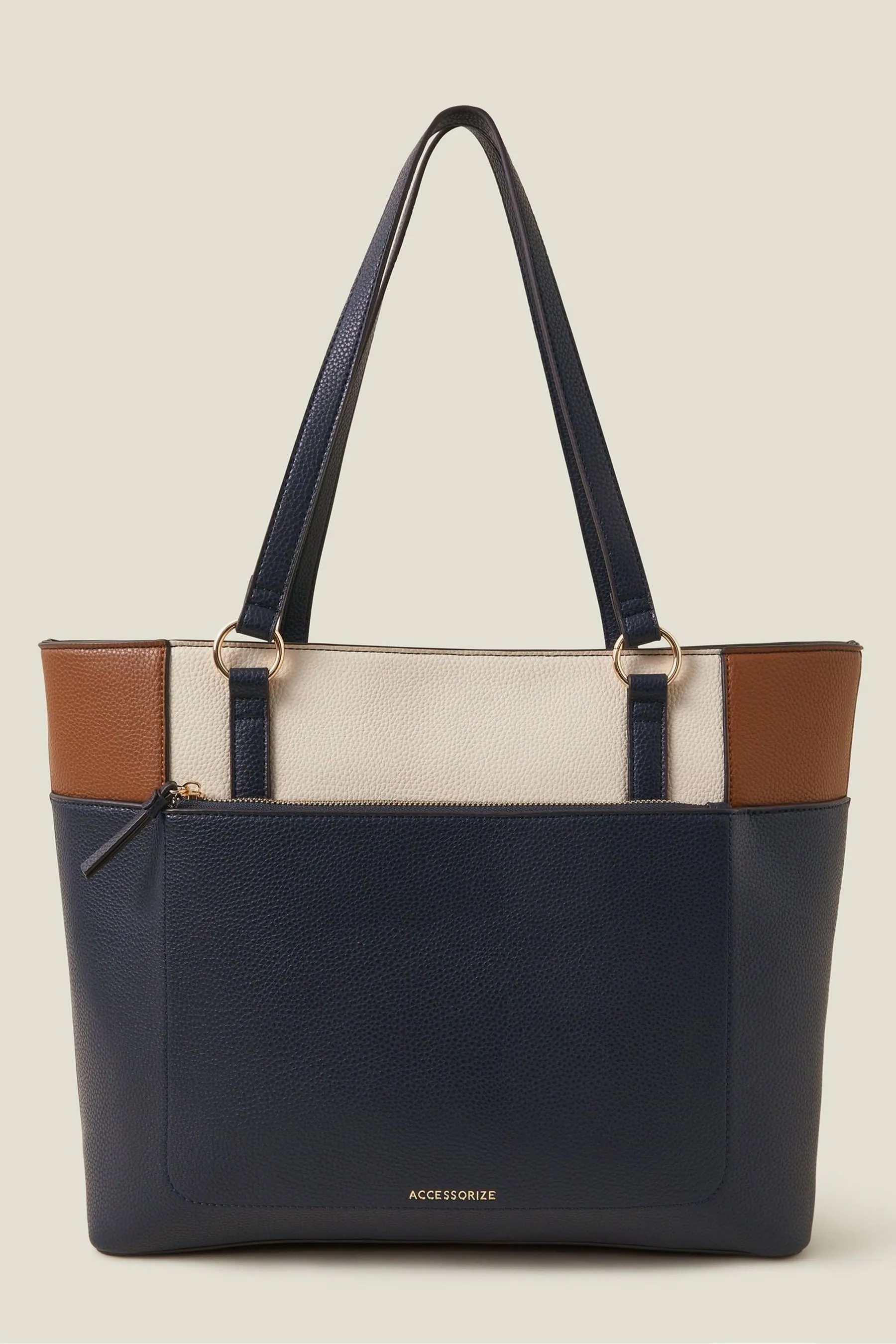 Accessorize - Claire - Borsa tote a blocchi di colore