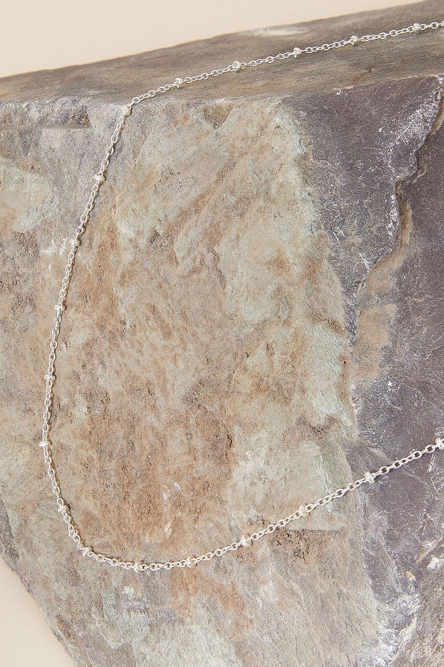 Accessorize - Collana con pompon in argento sterling