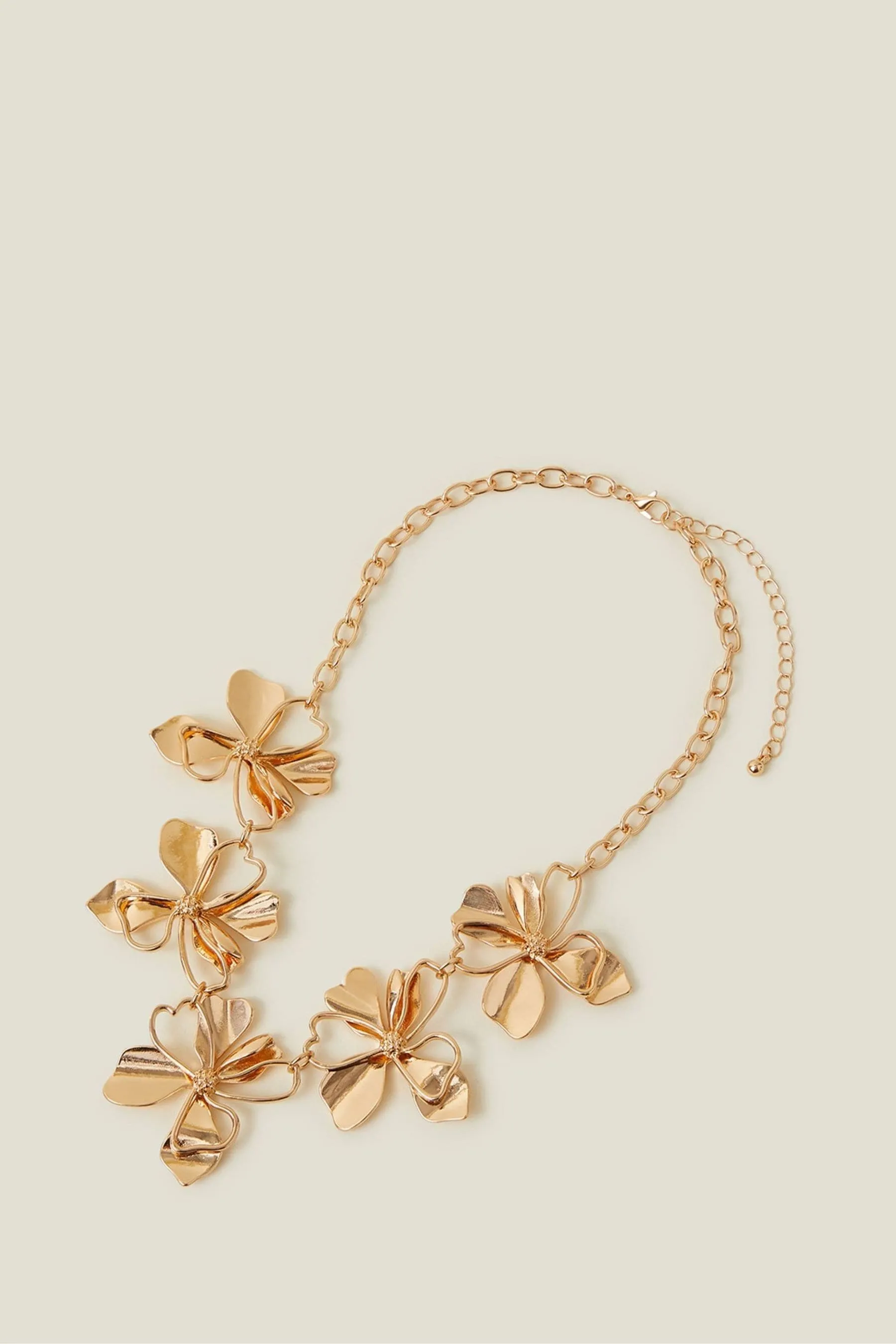 Accessorize - Collana vistosa con fiori