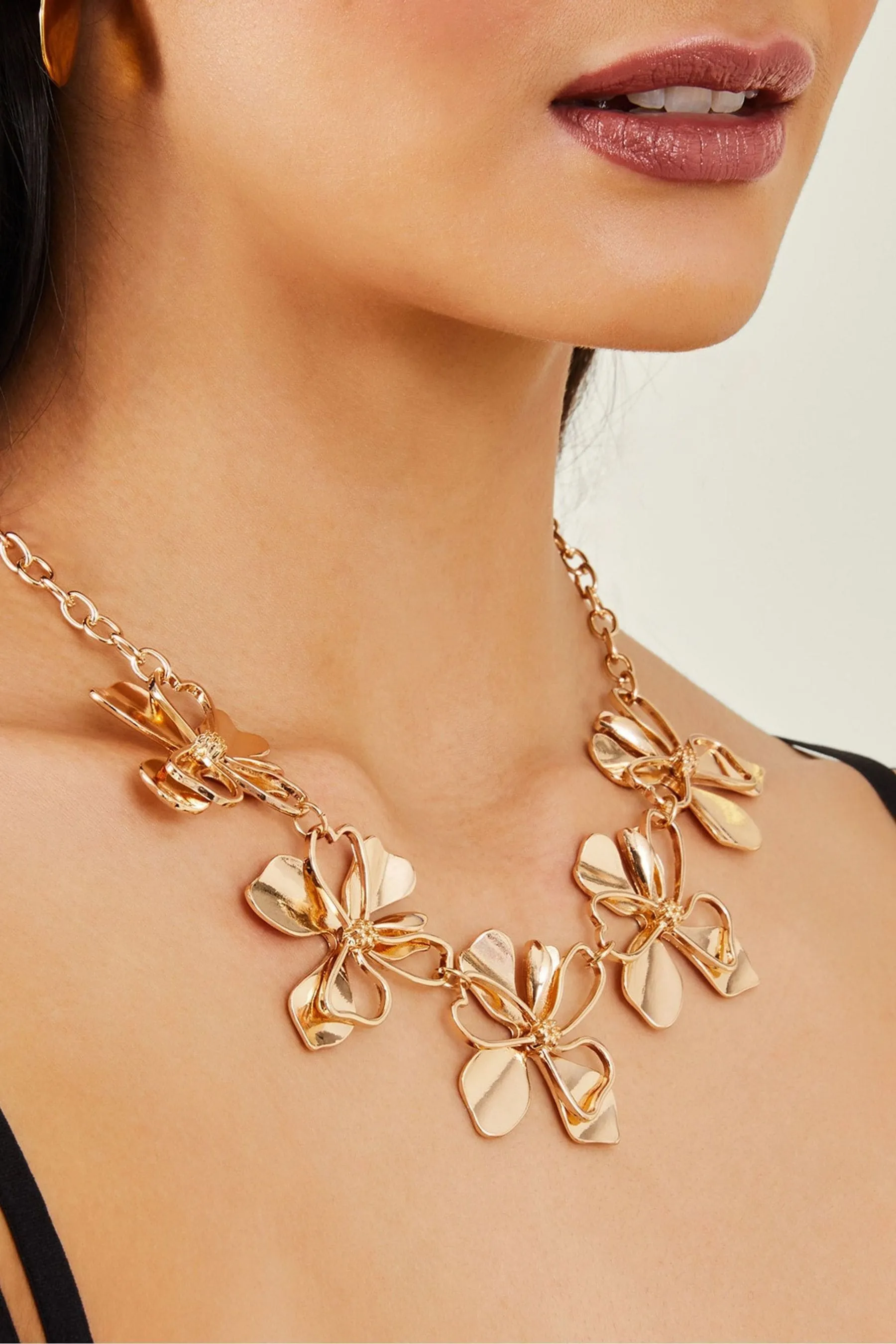 Accessorize - Collana vistosa con fiori