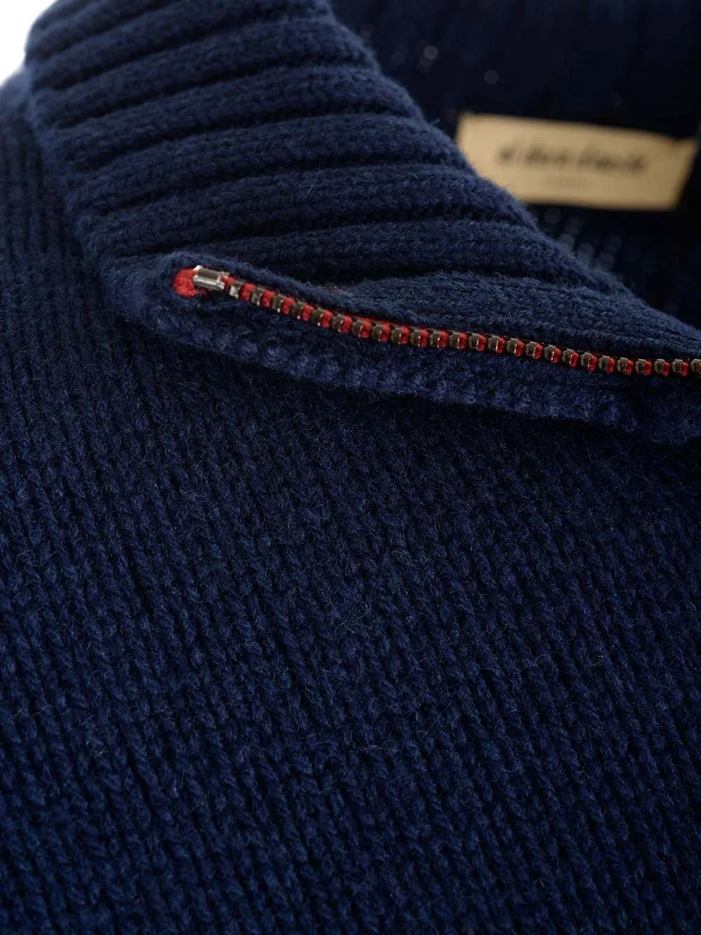   Al Duca D'aosta 1902  Cardigan con zip e bottoni  