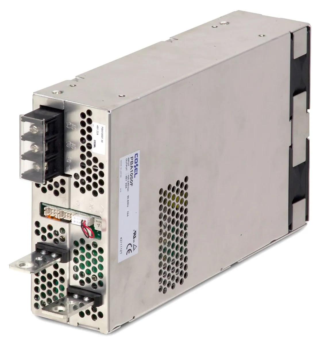 Alimentatore switching Cosel PBA1000F-12, 1kW, ingresso 120 → 350 V dc, 85 → 264 V ac, uscita 12V cc, 88A