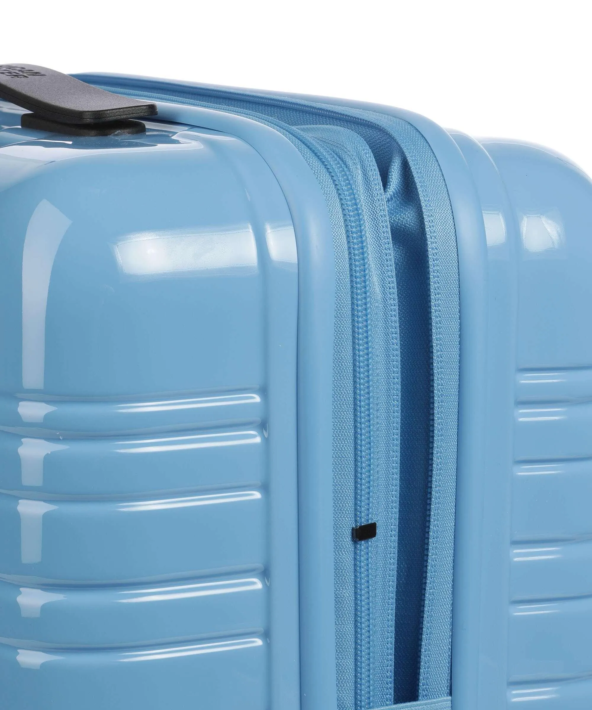  American Tourister Flashline Pop Valigia trolley (4 ruote) blu chiaro 55 cm  