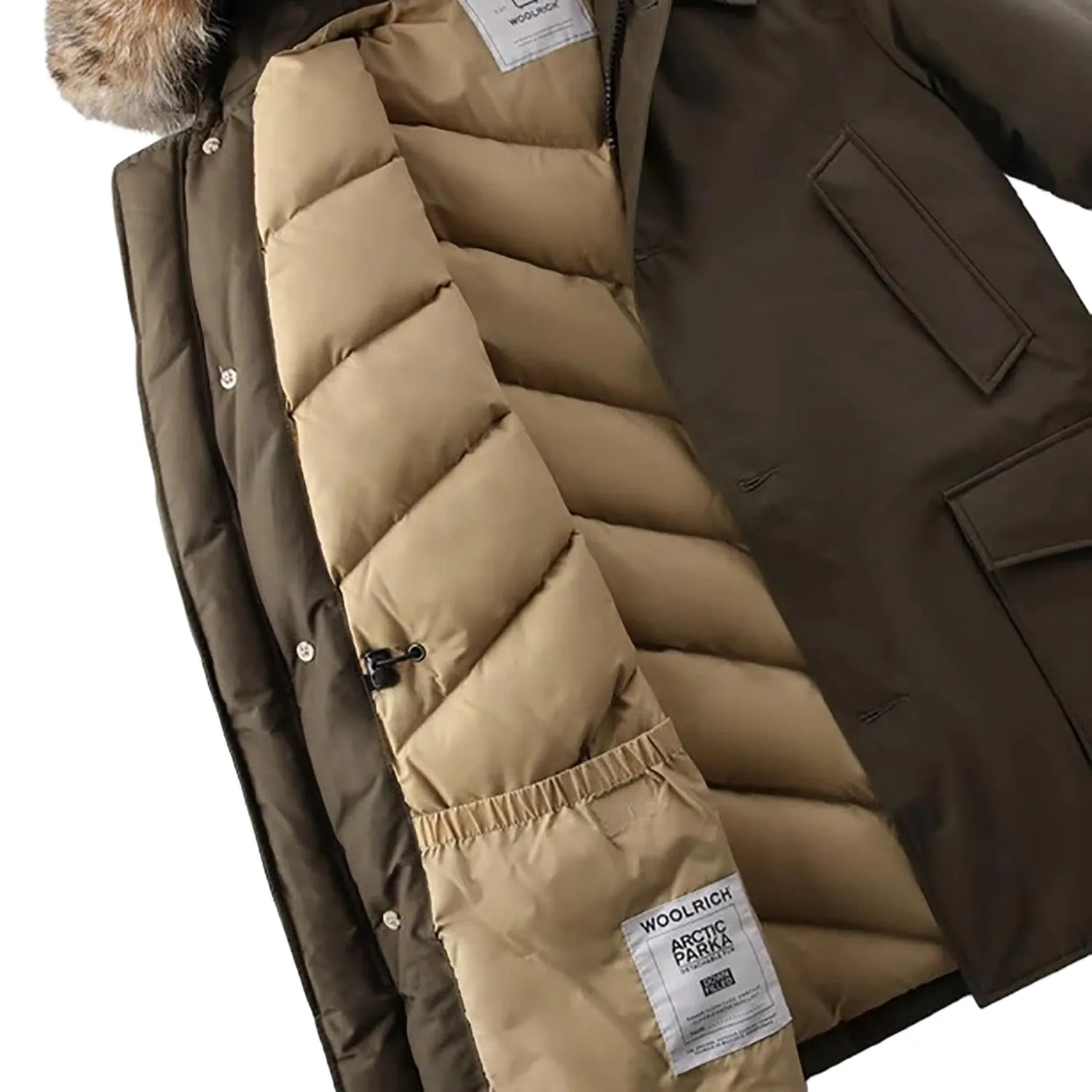 ARCTIC DETACHABLE FUR PARKA