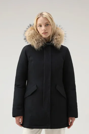 Arctic Parka in Ramar Cloth con pelliccia removibile                                                                            