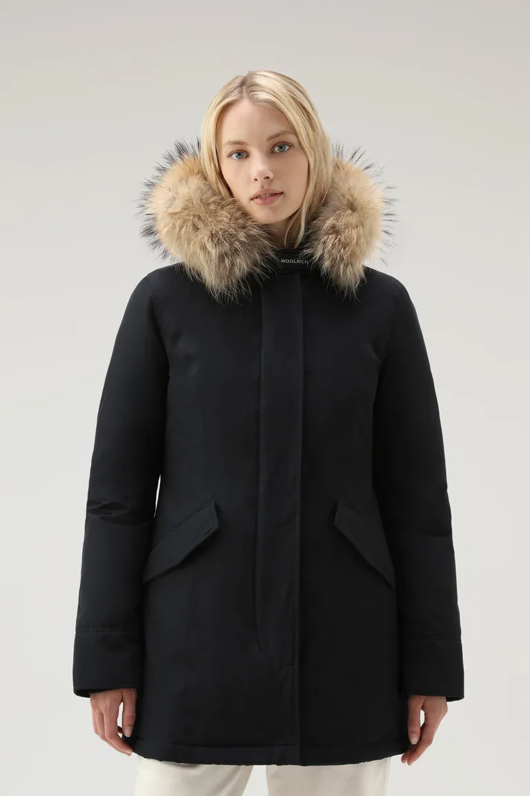 Arctic Parka in Ramar Cloth con pelliccia removibile                                                                            