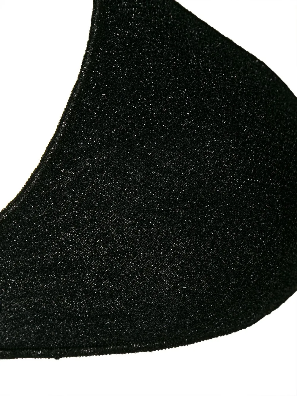 Bikini in lamé in nero - donna