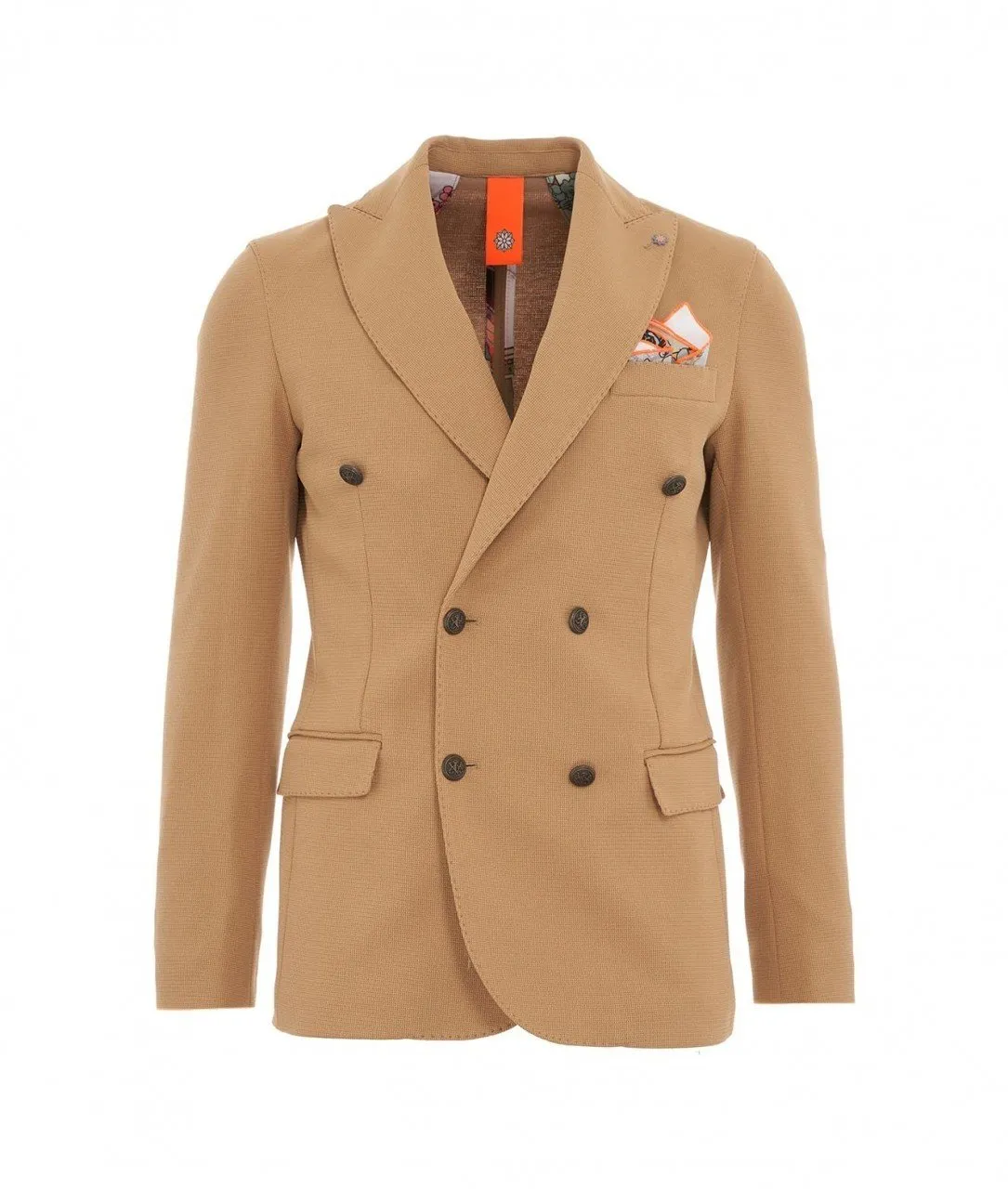 Blazer a doppiopetto Cammello Cammello