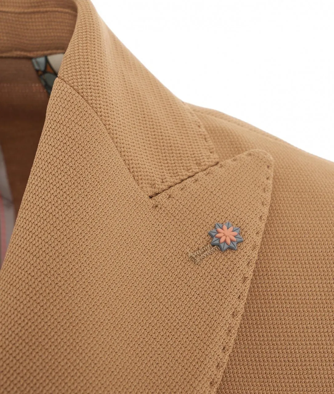 Blazer a doppiopetto Cammello Cammello