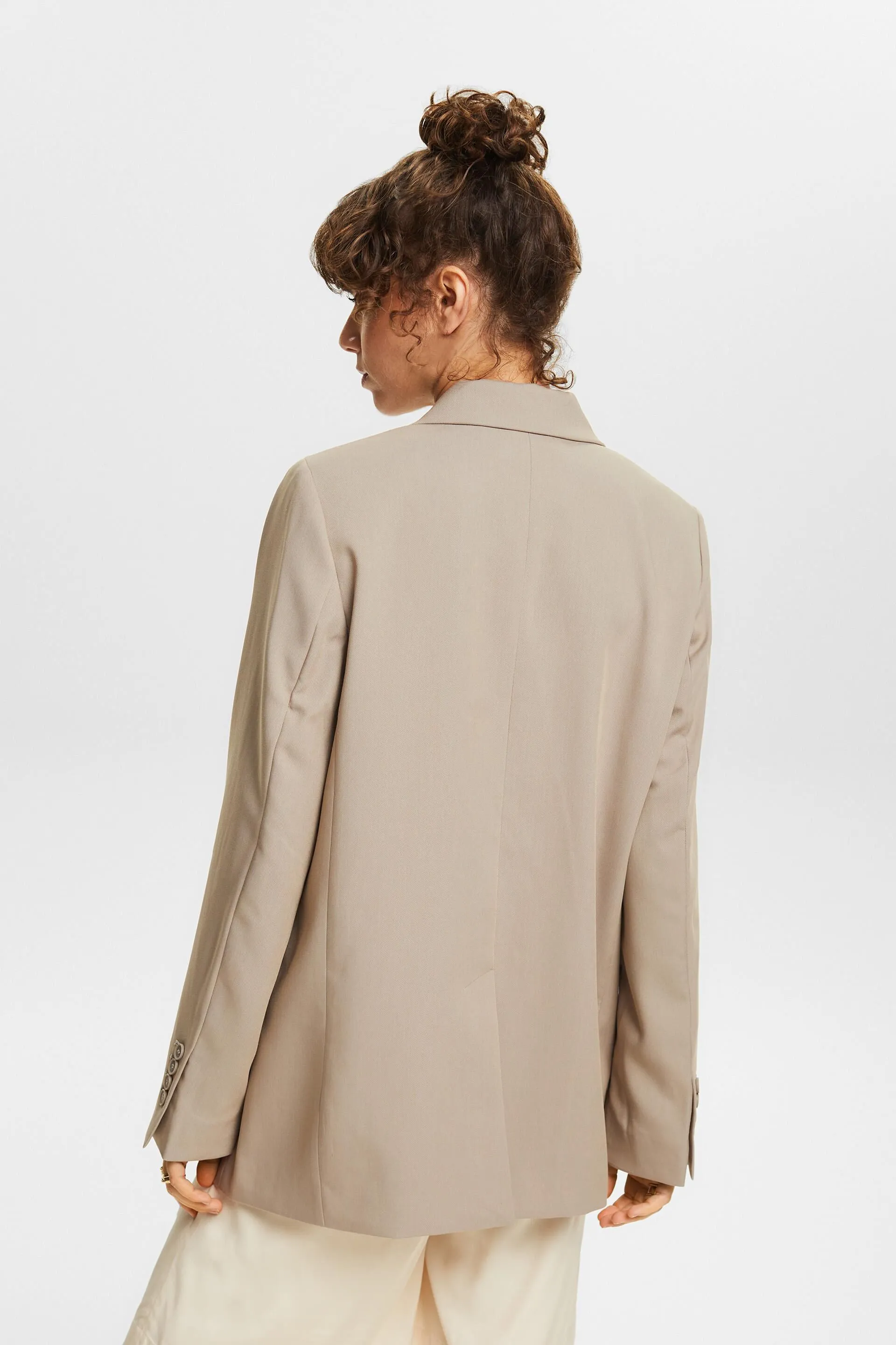 Blazer doppiopetto in rasatello