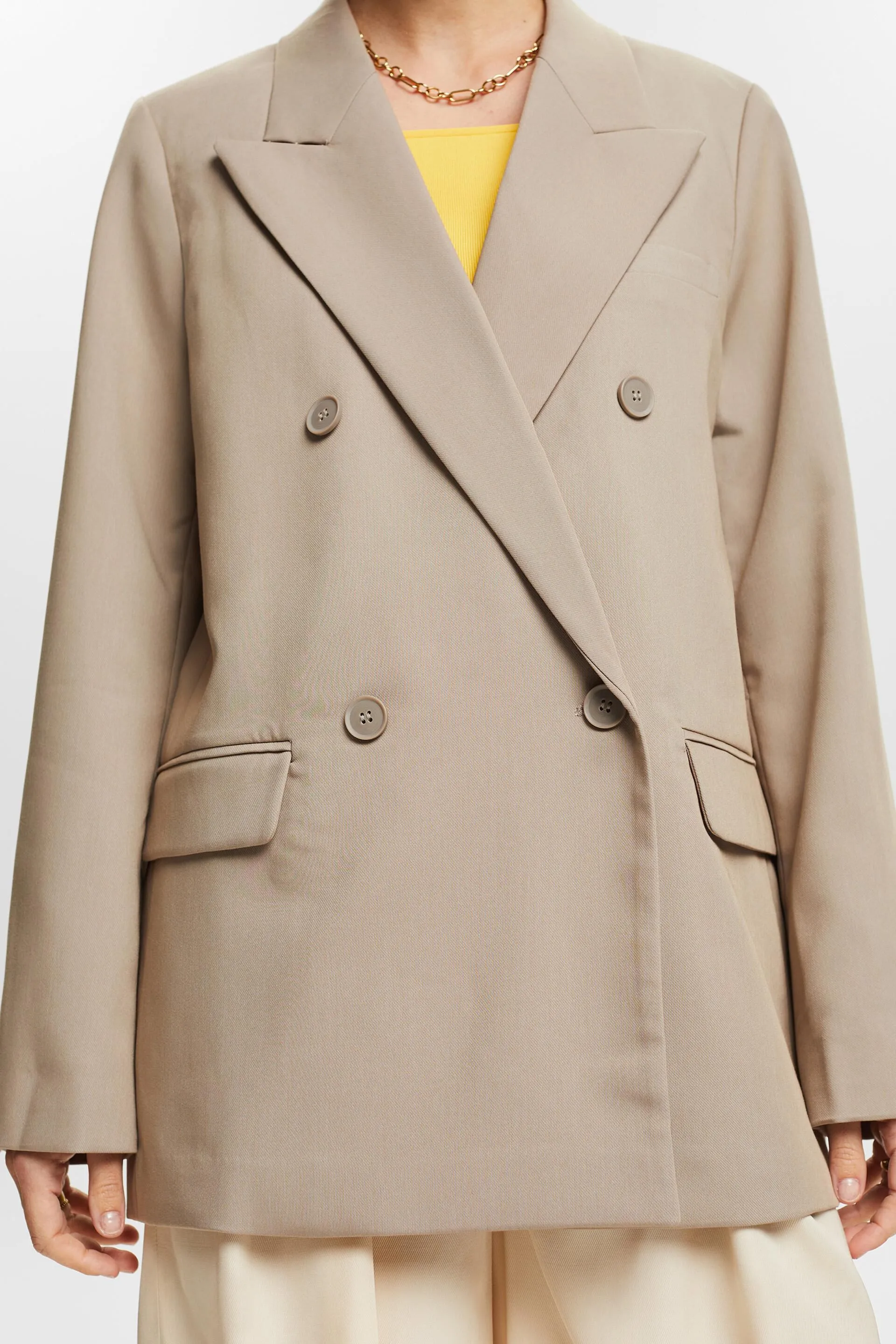Blazer doppiopetto in rasatello