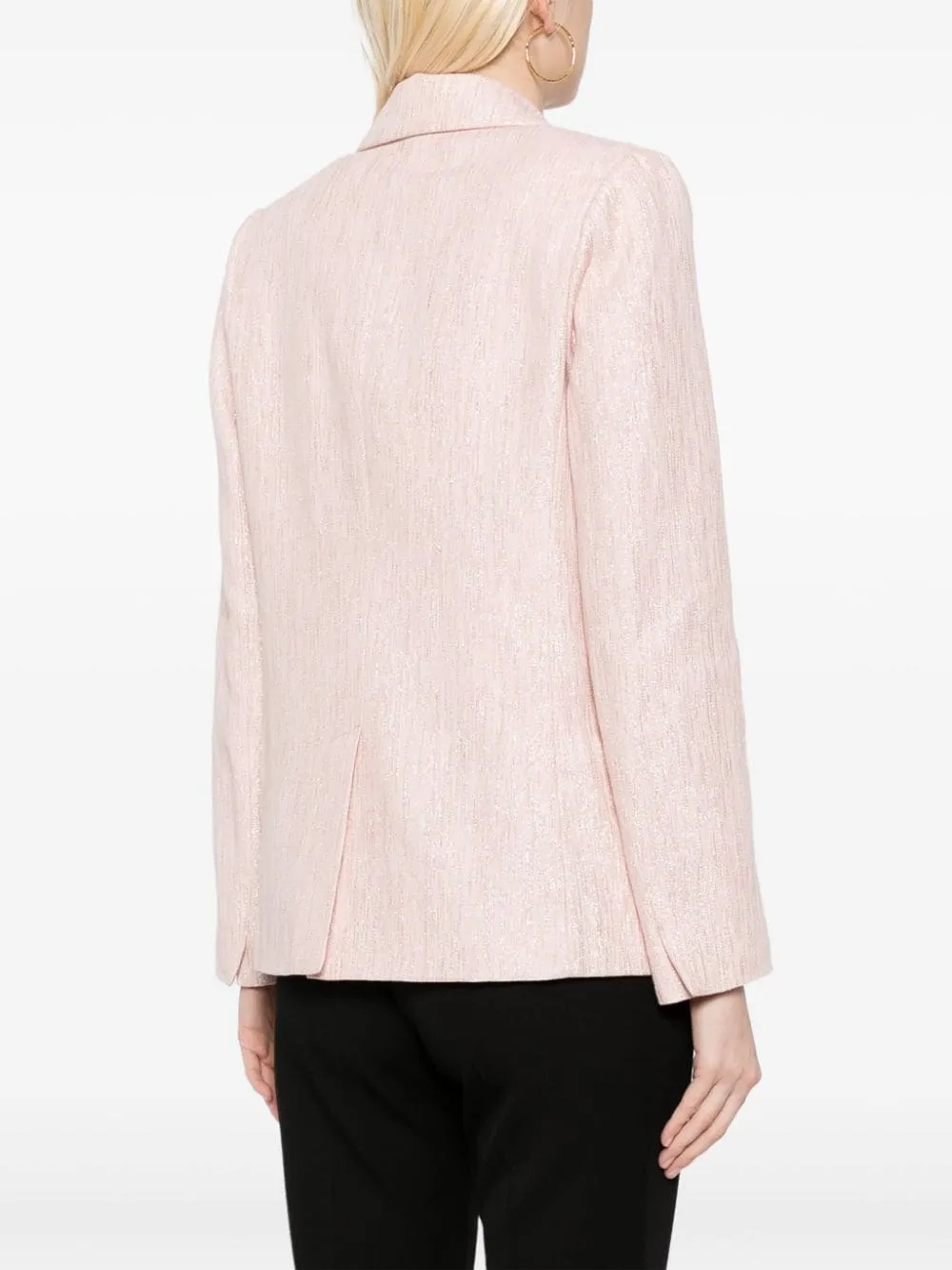 Blazer doppiopetto in rosa - donna