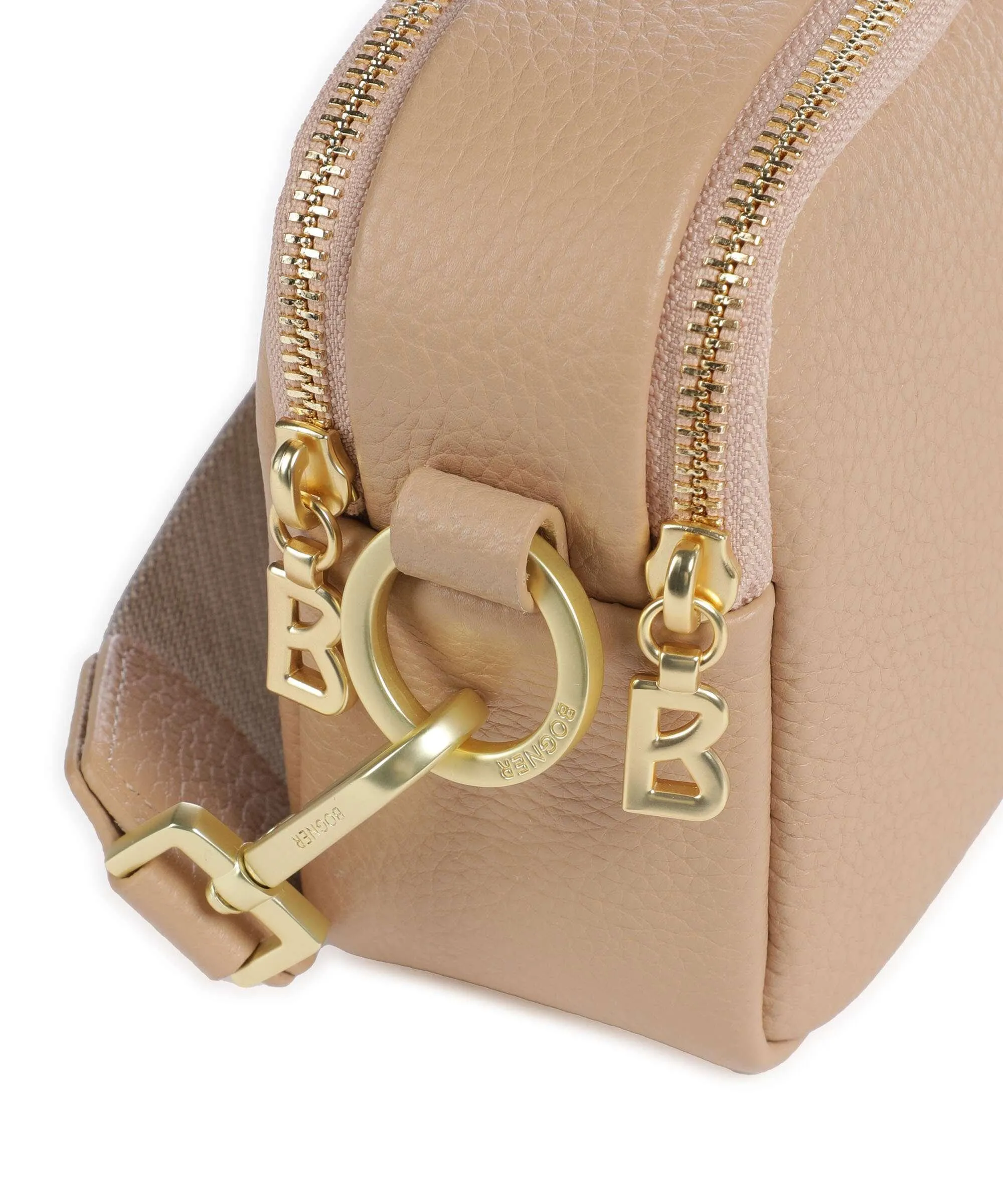  Bogner Andermatt Avy Borsa a tracolla pelle marrone chiaro  