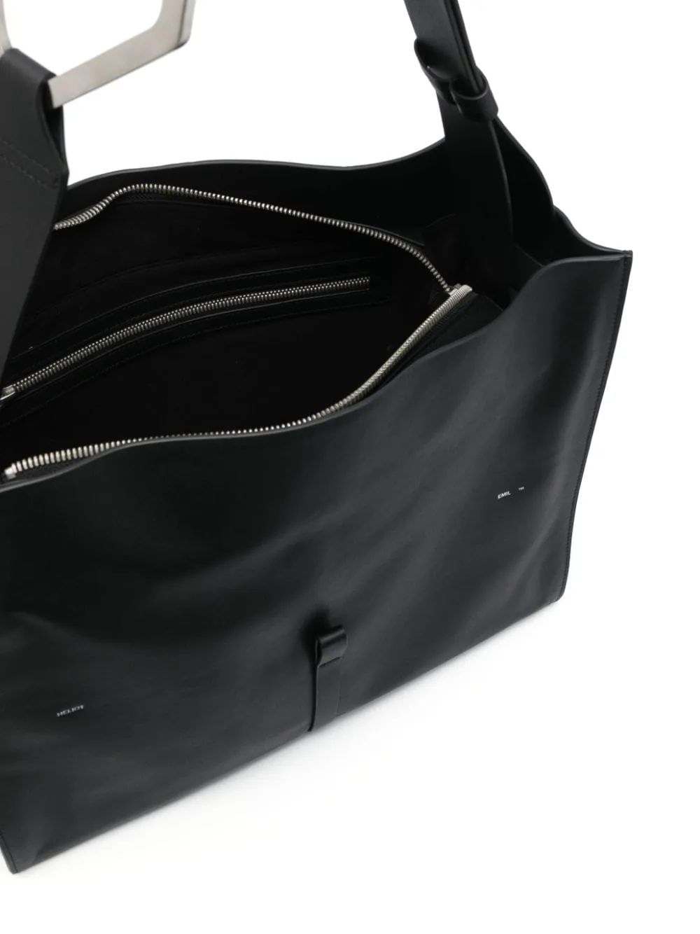 Borsa a spalla luculent in nero - uomo