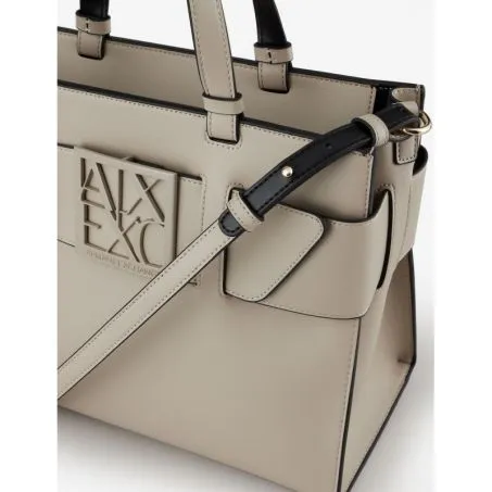Borsa AX Armani Exchange 942689 874 Big Tote 31240 Avorio