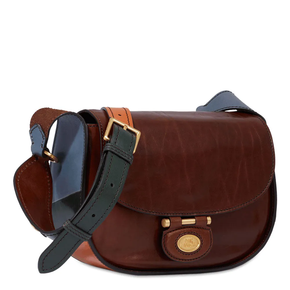 Borsa Donna a Tracolla THE BRIDGE linea Dora in Pelle Multicolor
