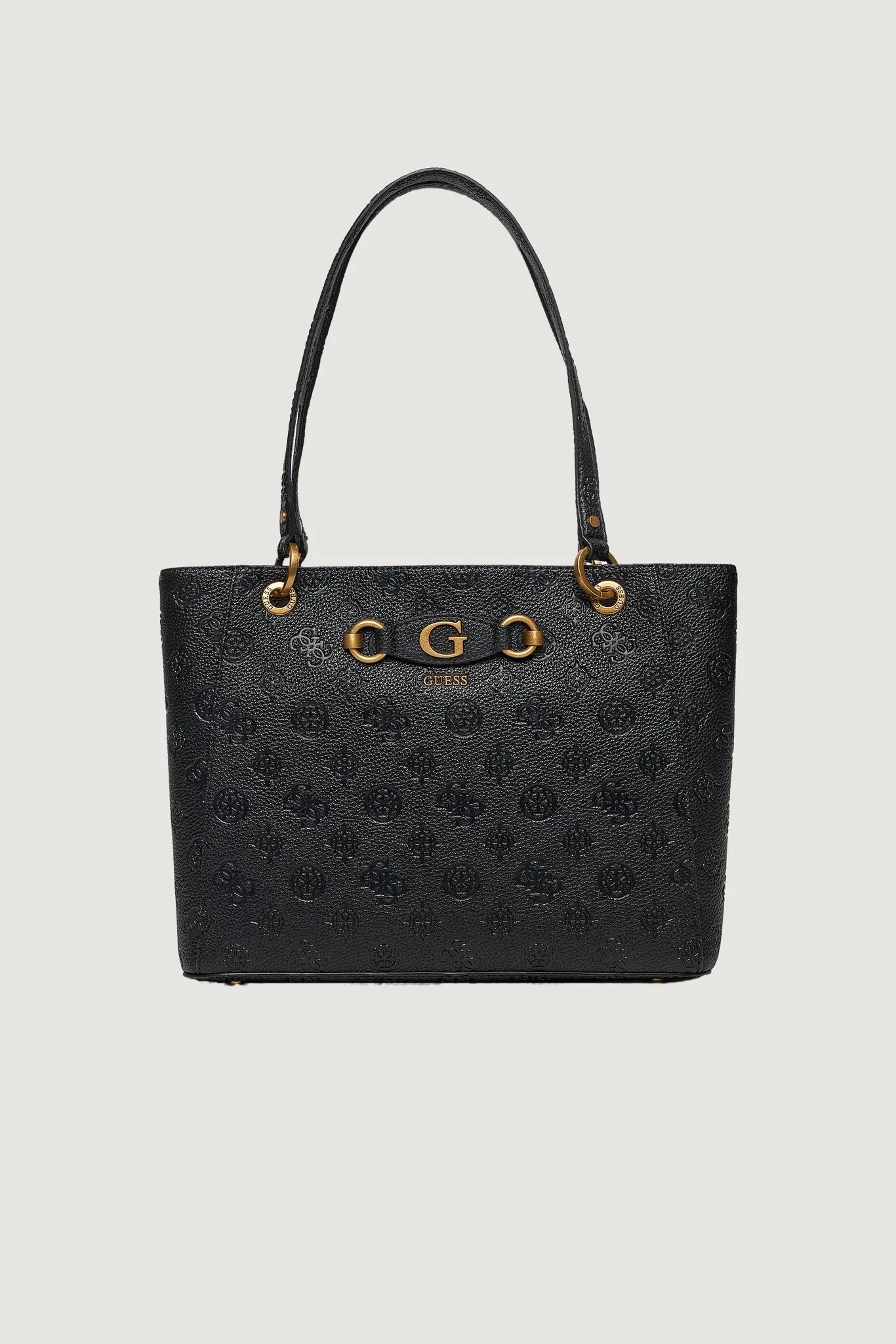 Borsa Guess IZZY PEONY NOEL TOTE Nero