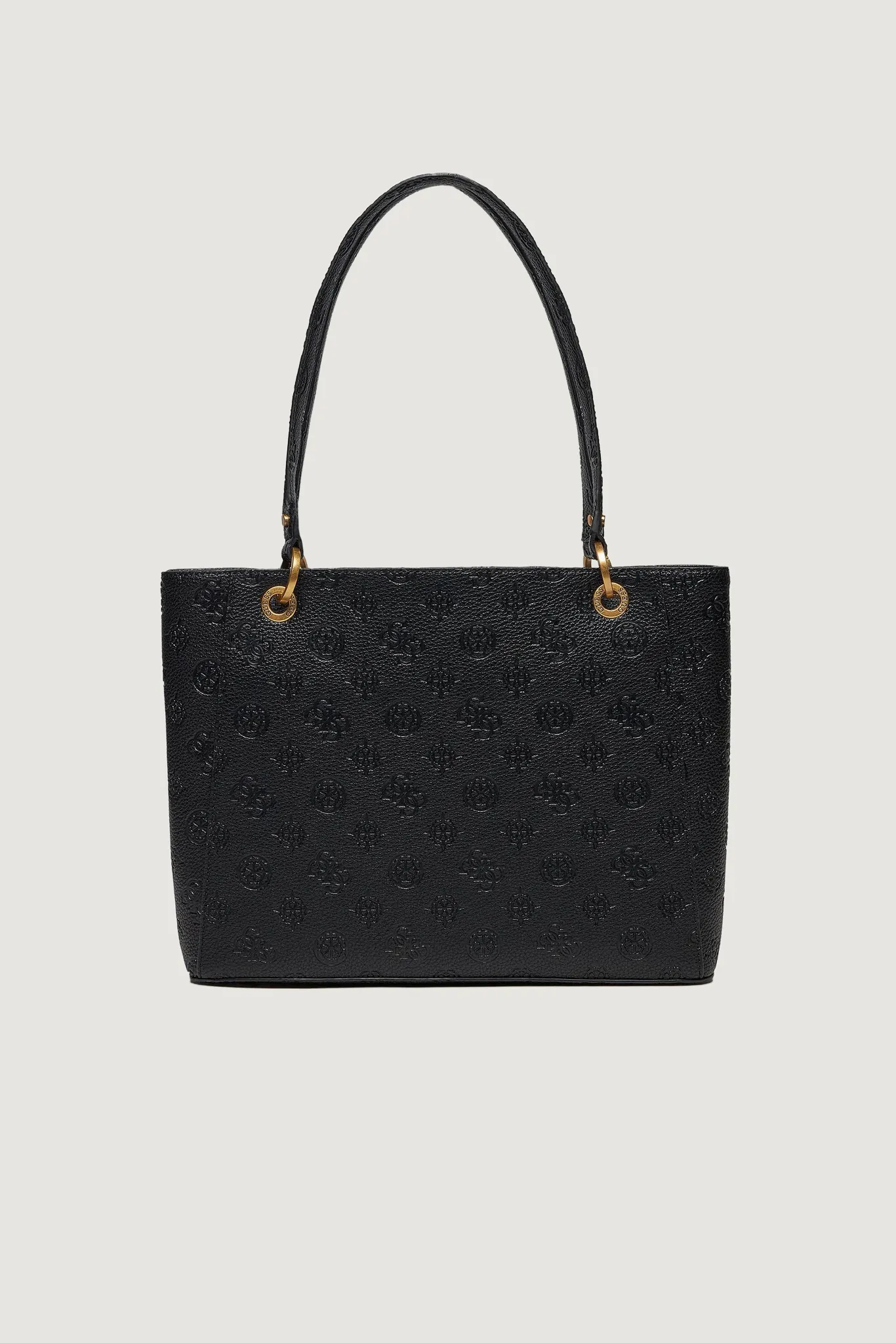 Borsa Guess IZZY PEONY NOEL TOTE Nero
