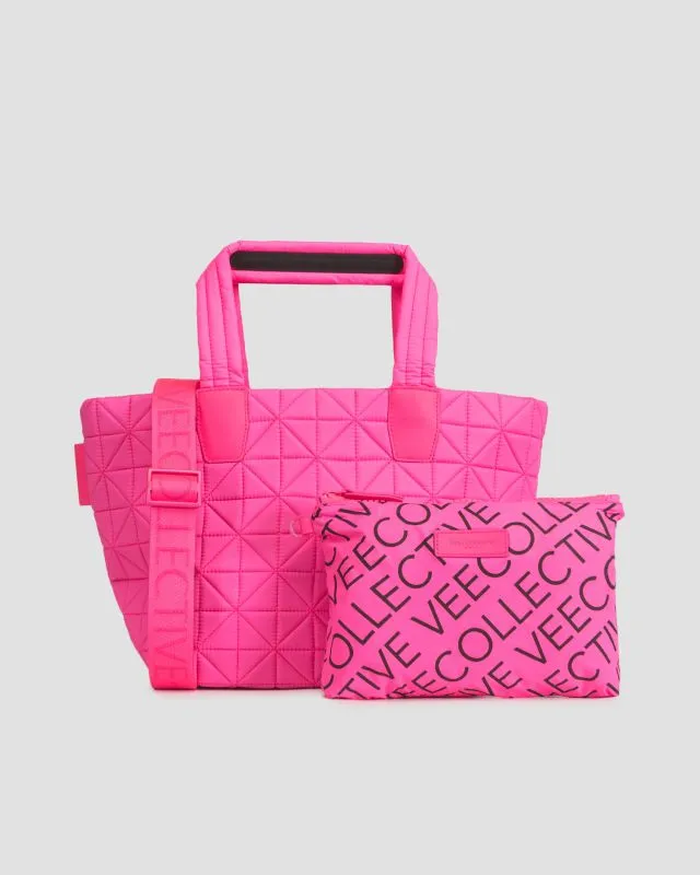 Borsa rosa da donna Vee Collective Vee Tote Small 19 l