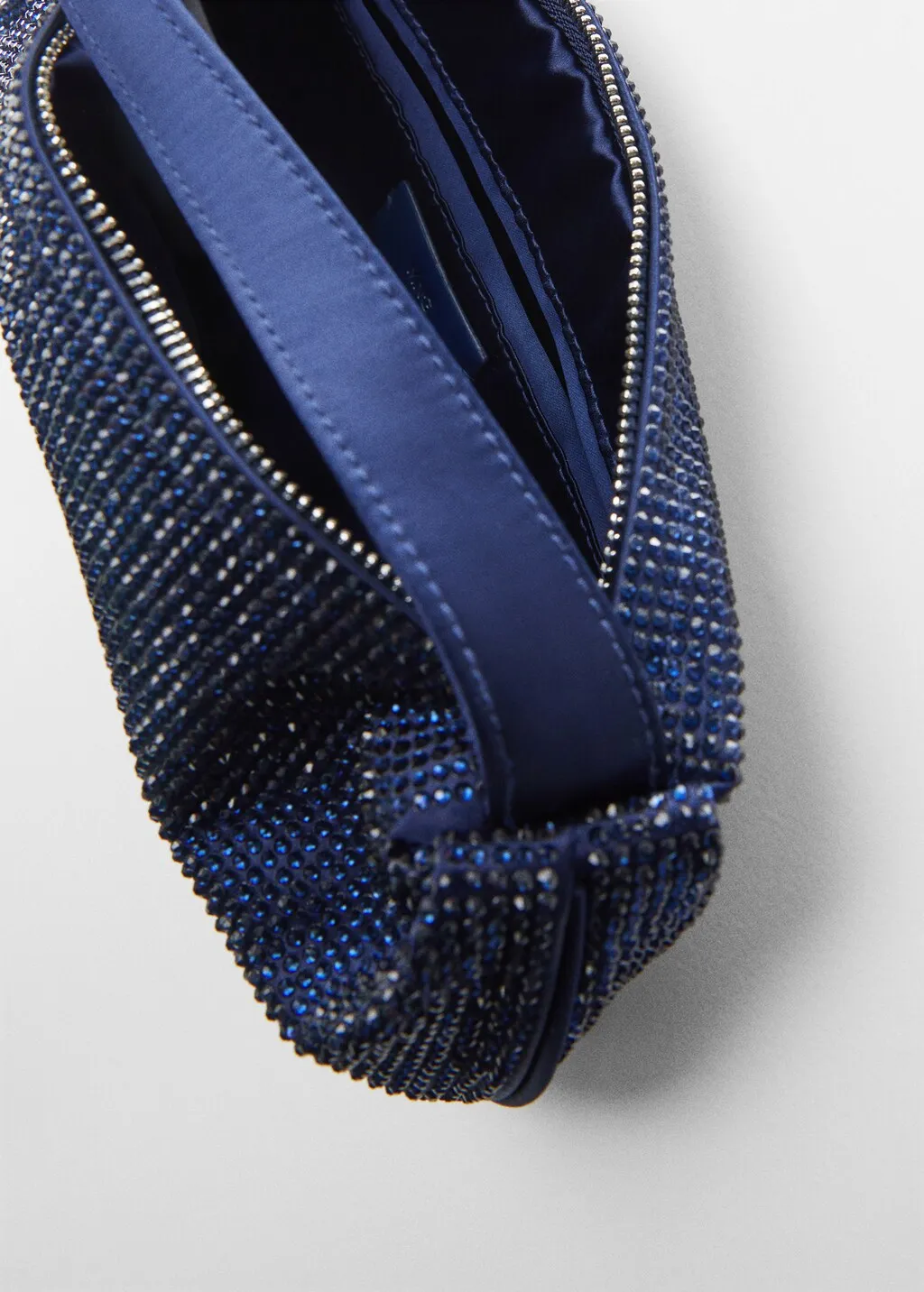 Borsa spalla cristalli