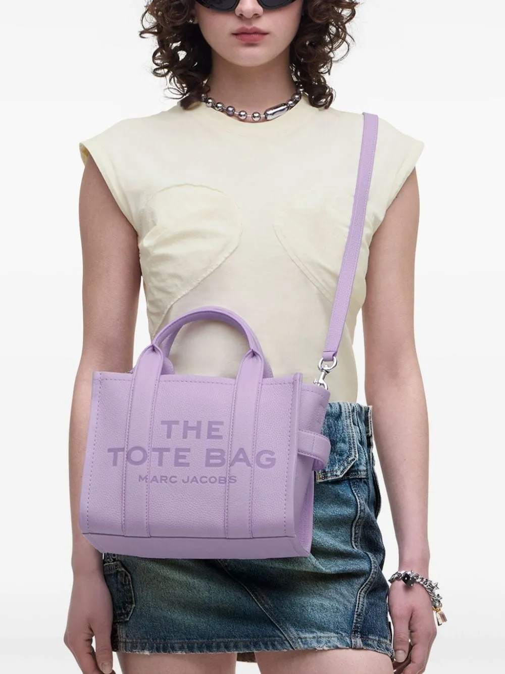 Borsa the small tote in lilla Marc Jacobs - donna