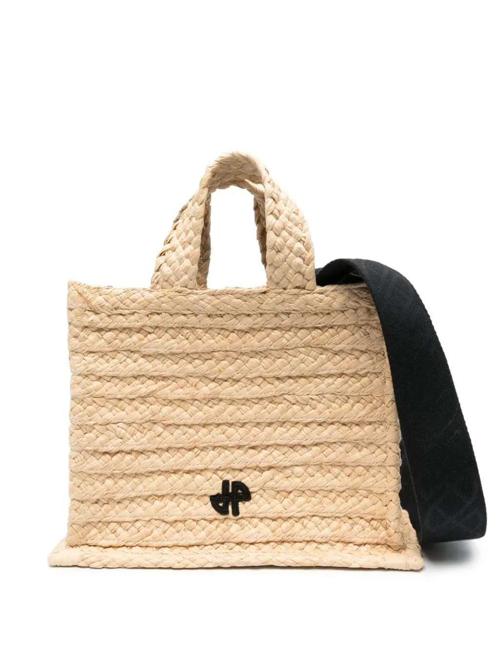 Borsa tote con logo Patou in beige - donna