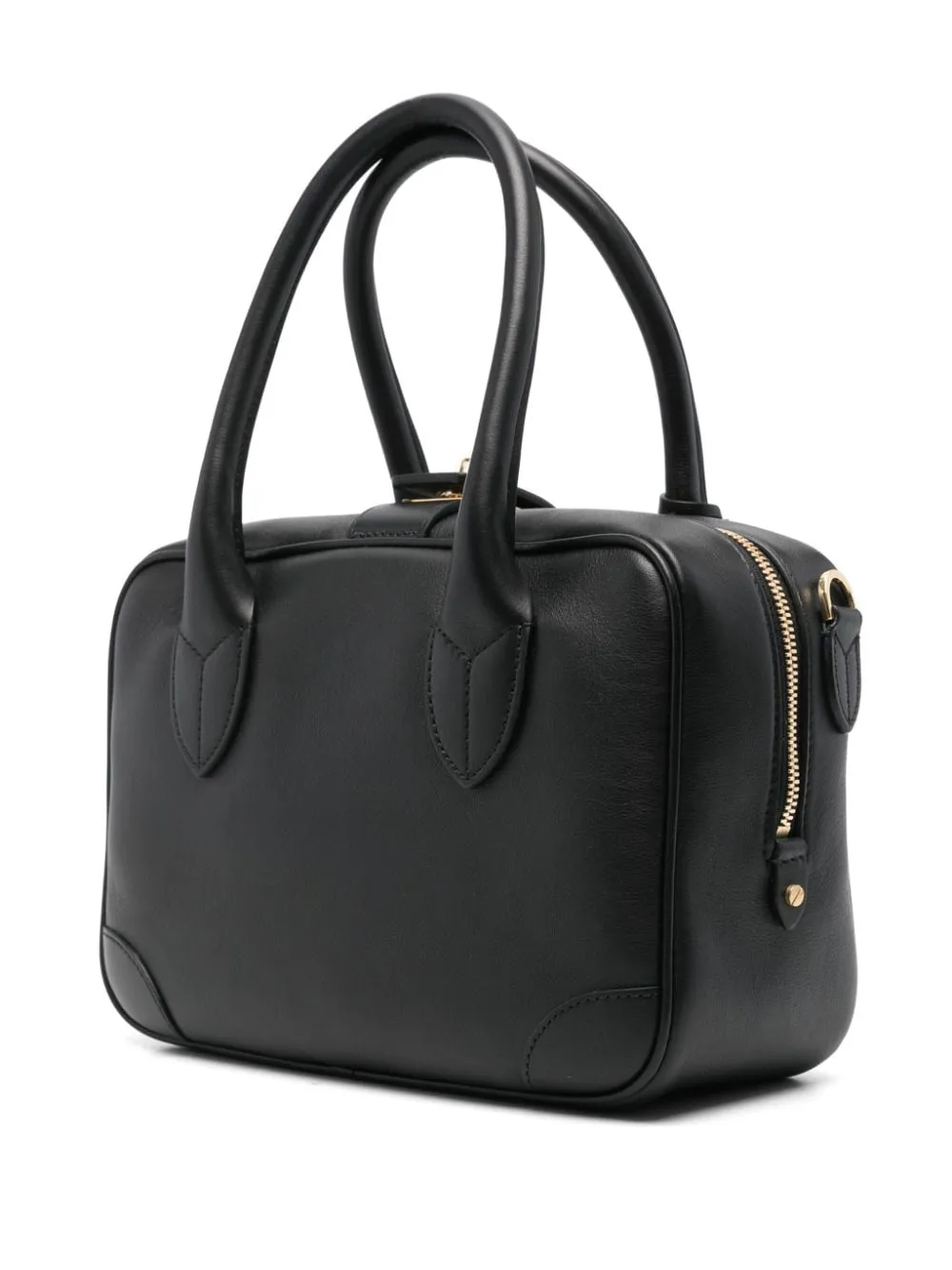 Borsa tote con stampa in nero Golden Goose - donna