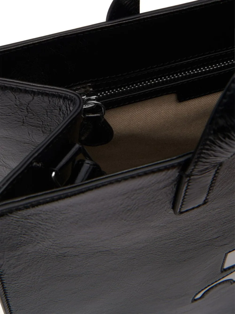 Borsa tote Heritage in nero - donna