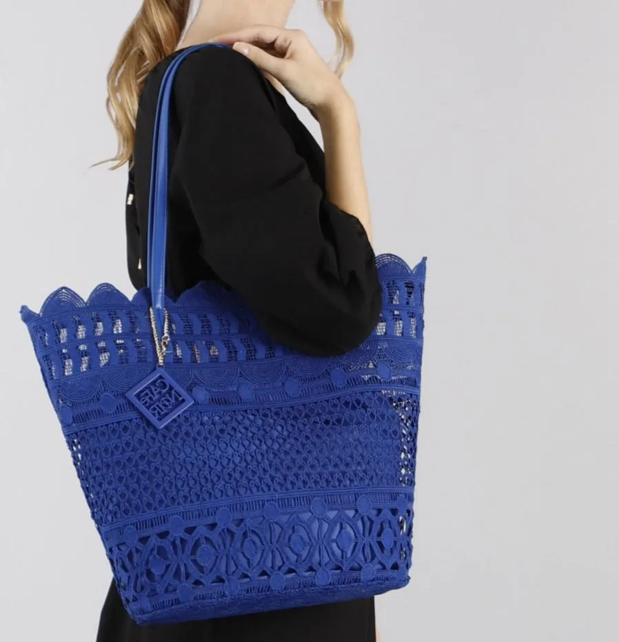 BORSE SHOPPING PIZZO BIANCA