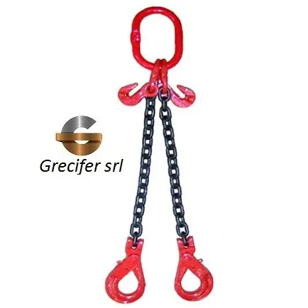 BRAGA CATENA MM. 8 MT.2 A 2 GANCI SLC