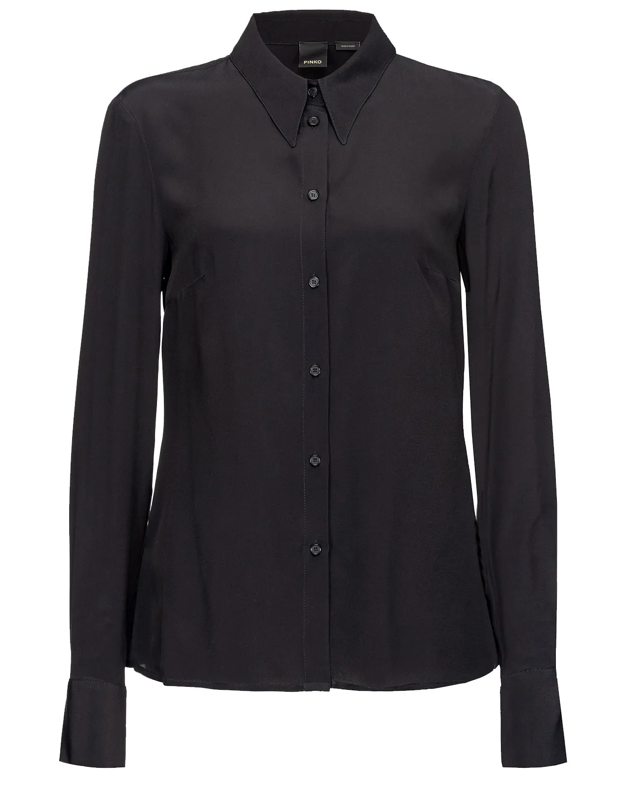 Camicia Claudie crepe nera