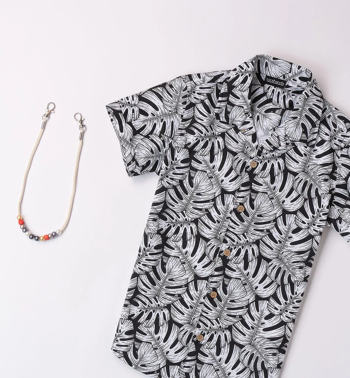 Camicia per ragazzo con collana
