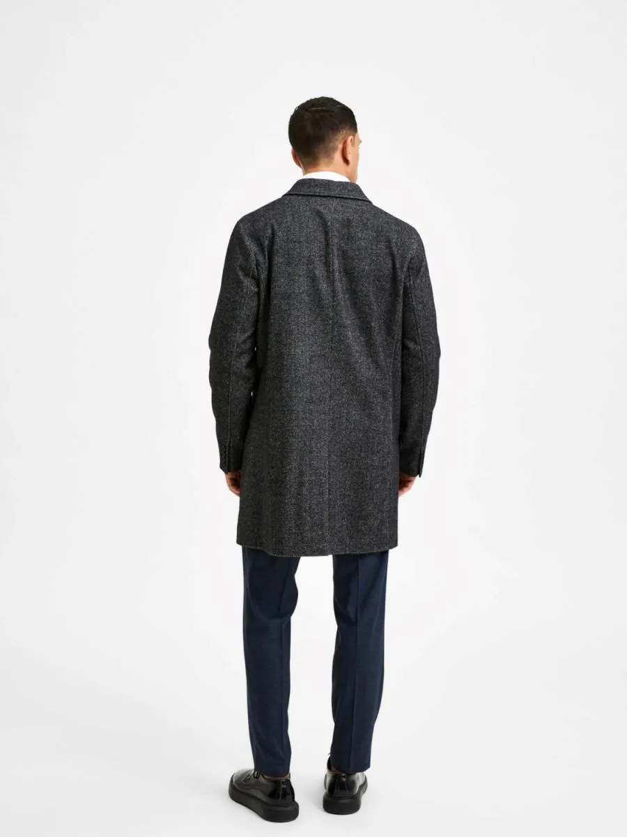 CAPISPALLA E GIACCHE Uomo SELECTED 16081403 SKHHAGEN DARK GRAY