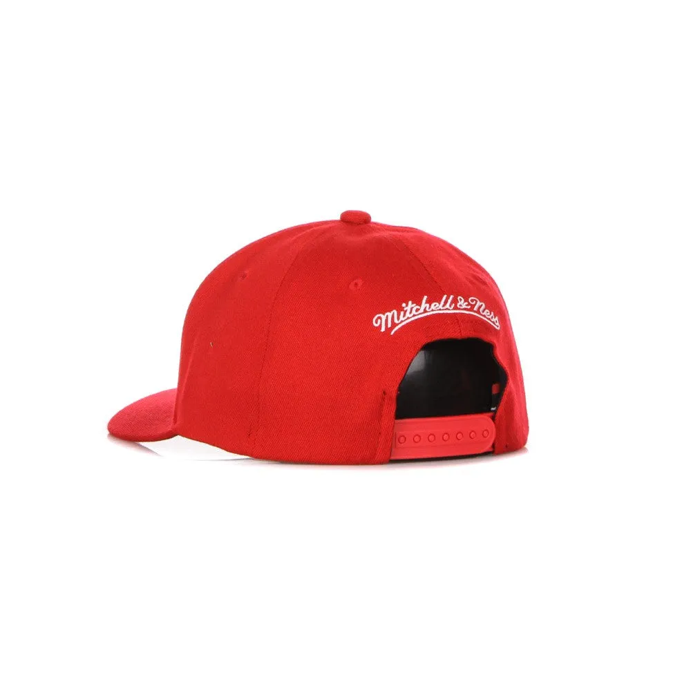 Cappellino Visiera Curva Uomo Nba Team Ground 2.0 Stretch Snapback Chibul Red