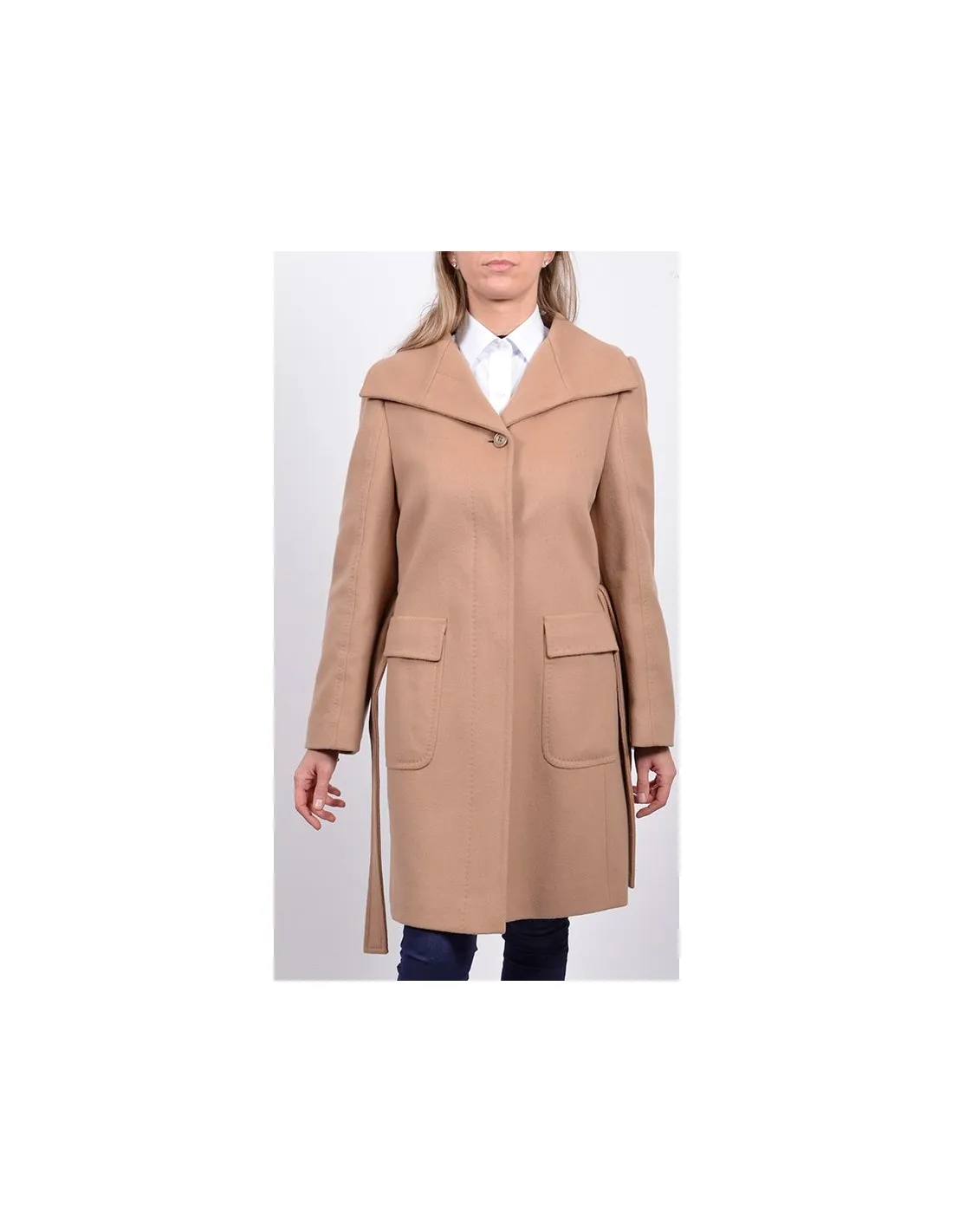 Cappotto Beige Fiorella