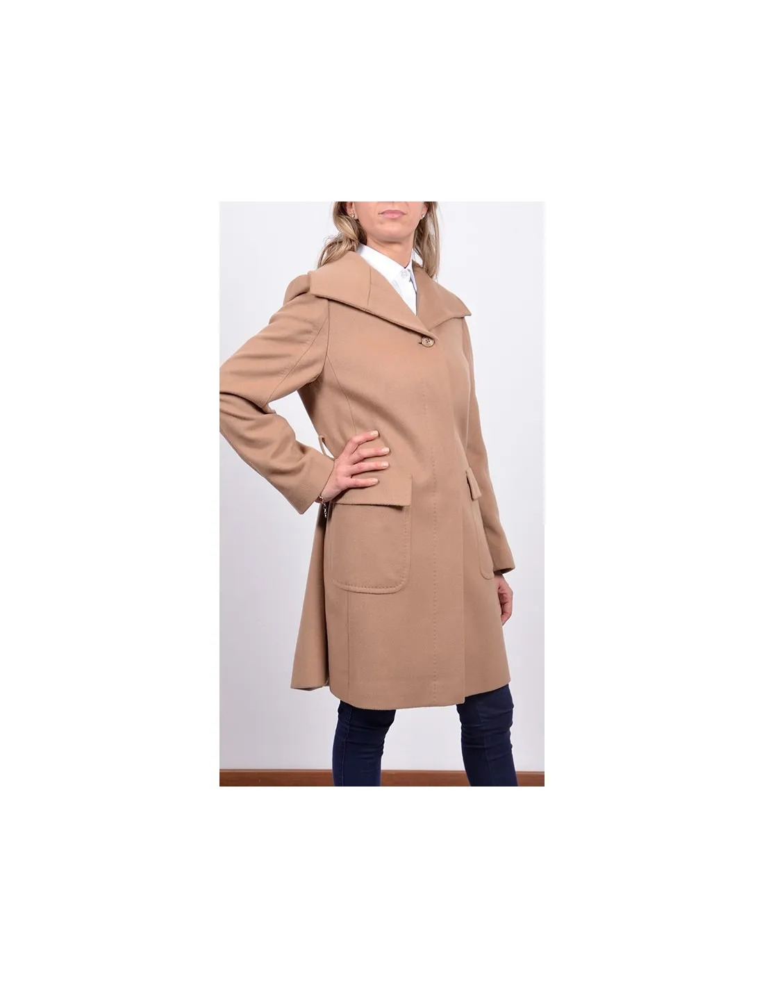 Cappotto Beige Fiorella
