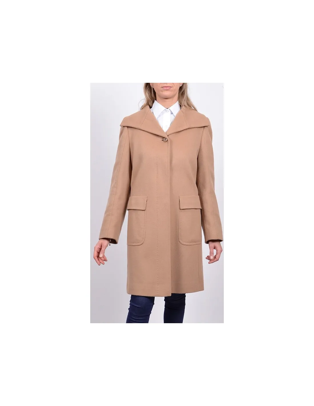 Cappotto Beige Fiorella