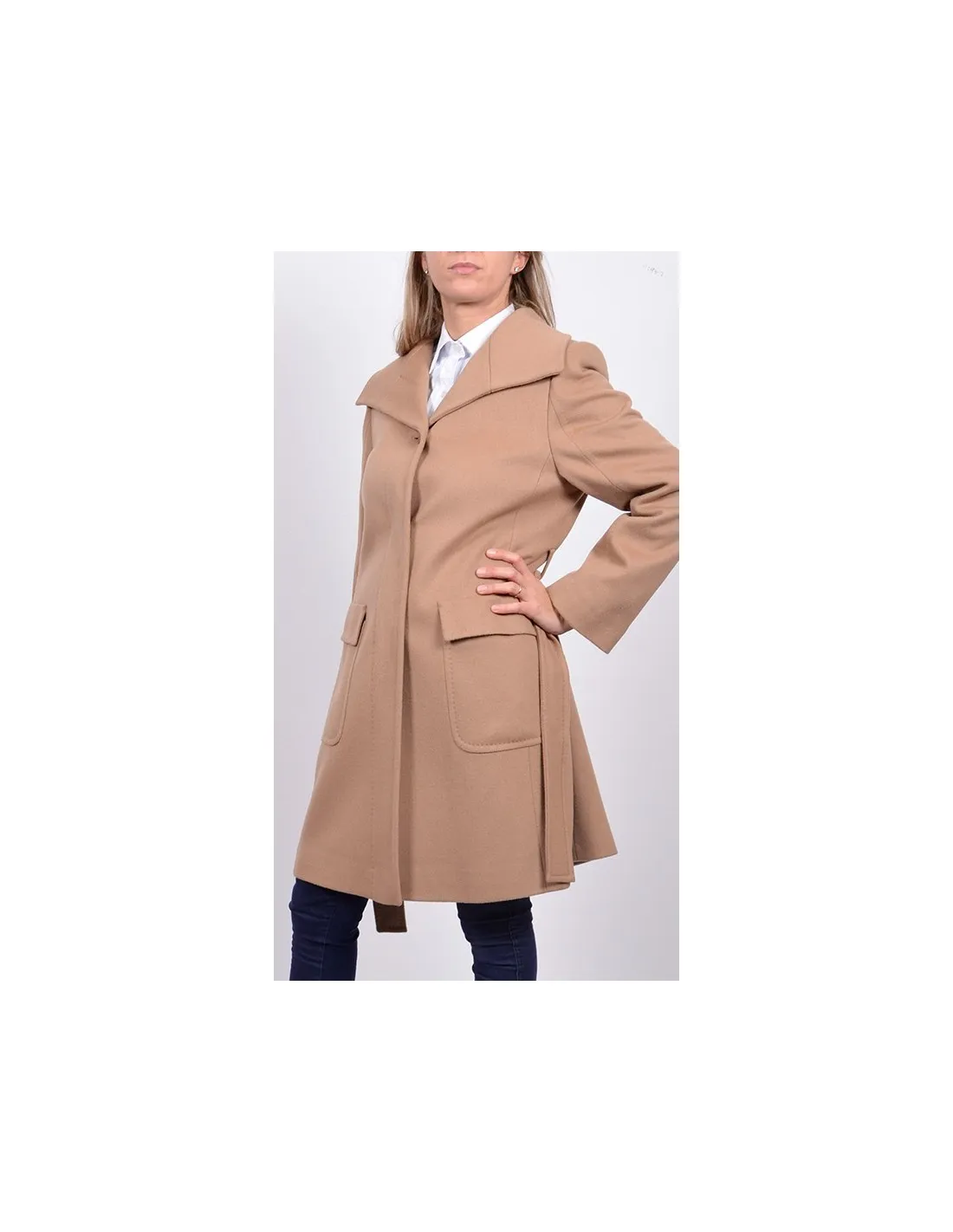 Cappotto Beige Fiorella