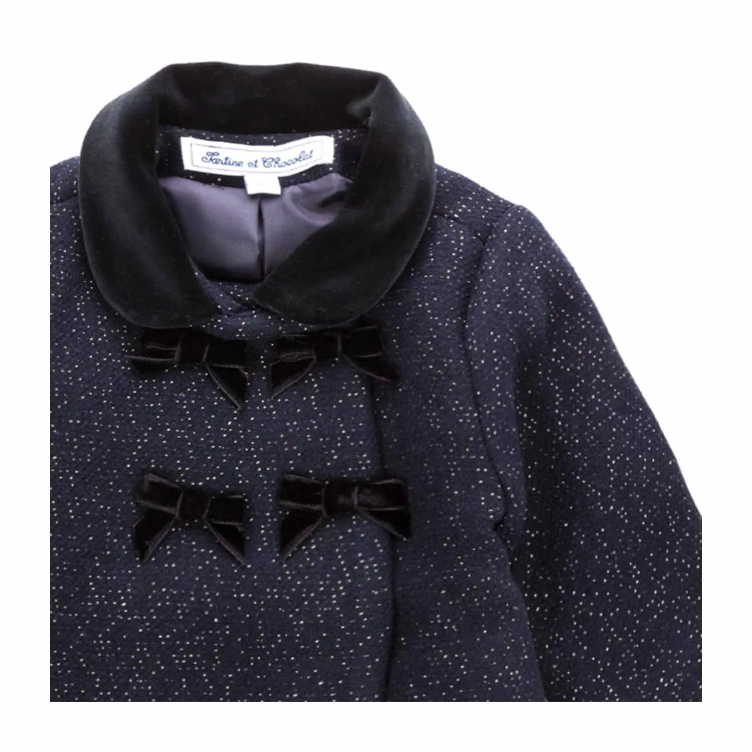 Cappotto Blu Bimba