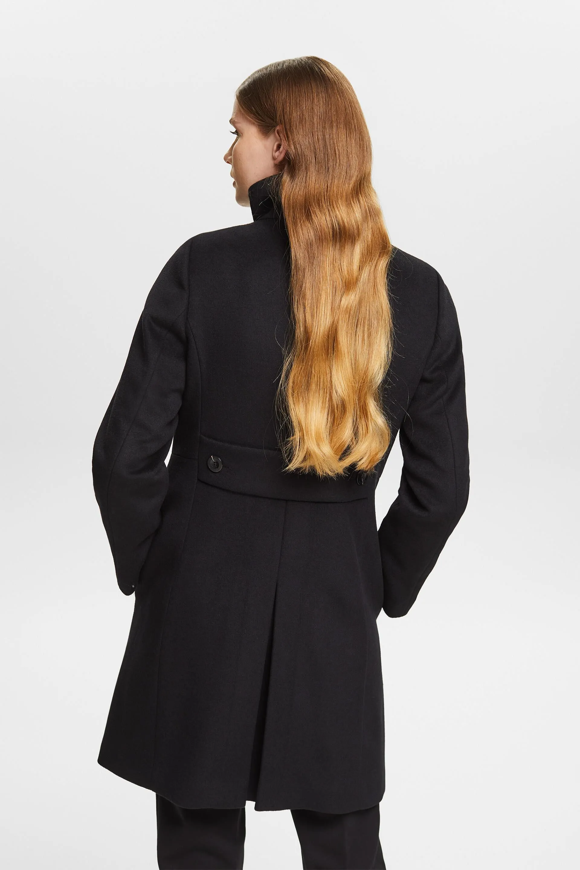 Cappotto con lana