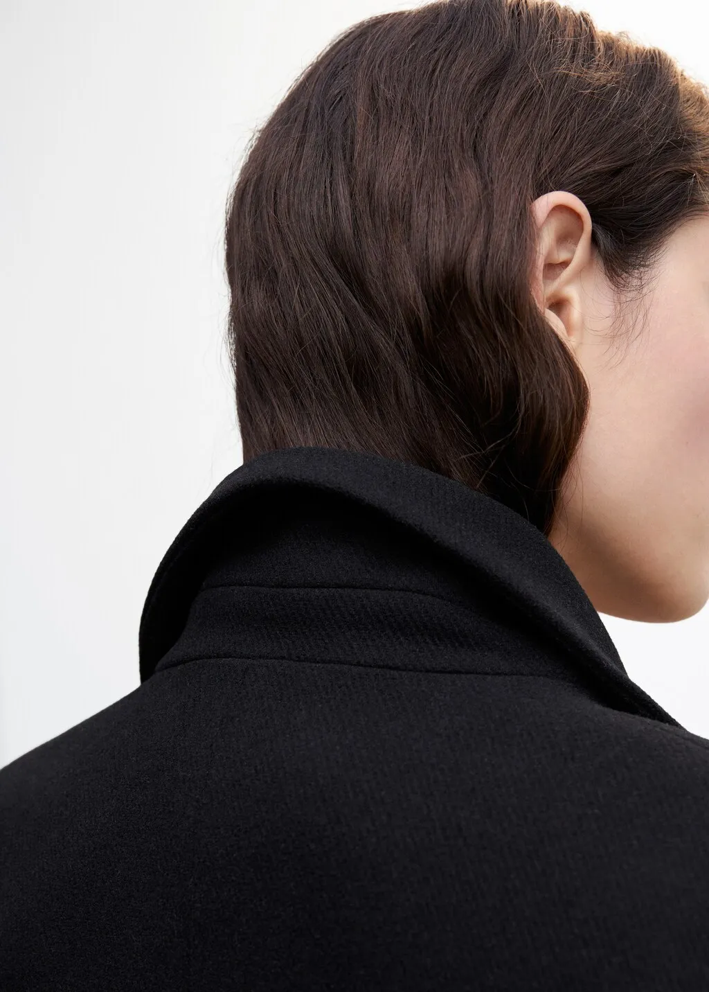 Cappotto lana bottoni