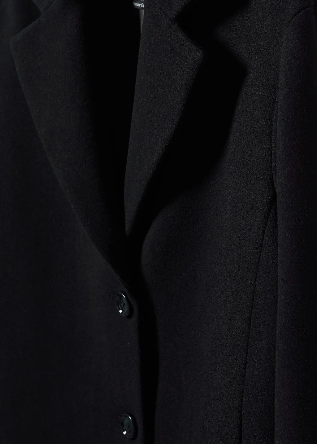 Cappotto lana bottoni